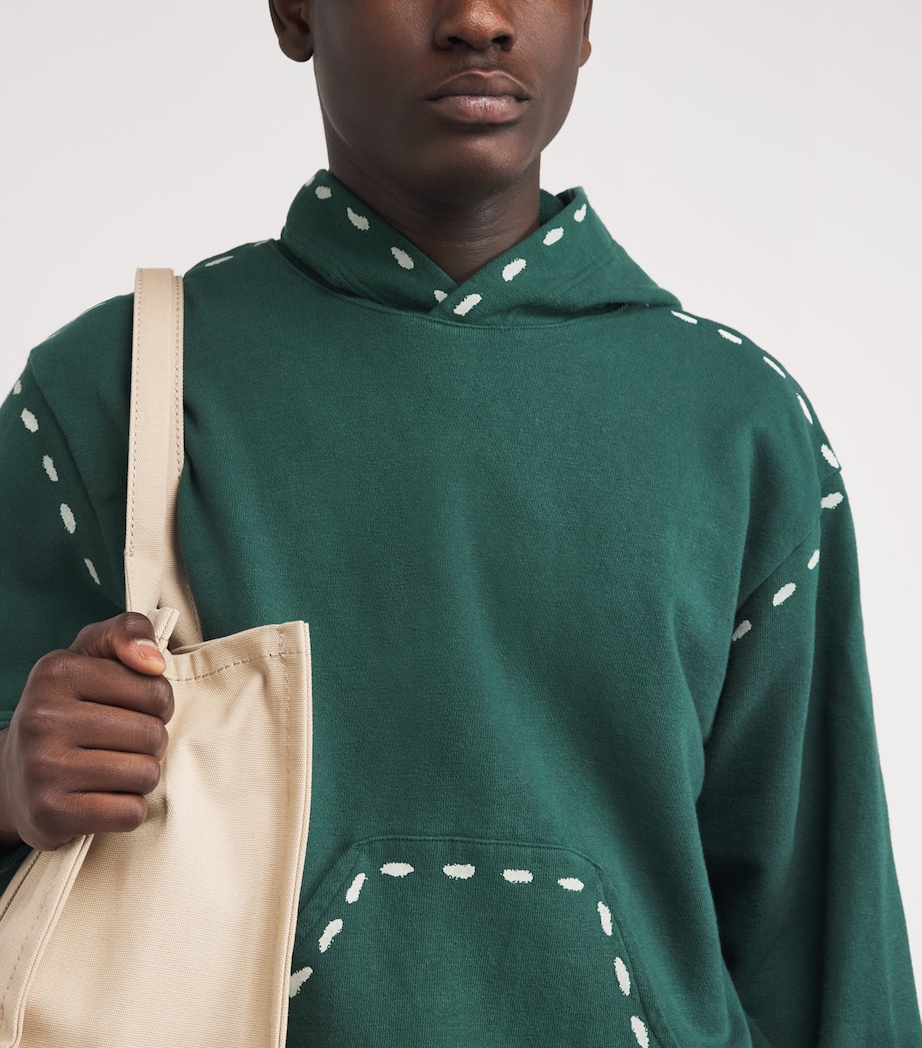 Oversized Marionette Hoodie GREEN Image 6