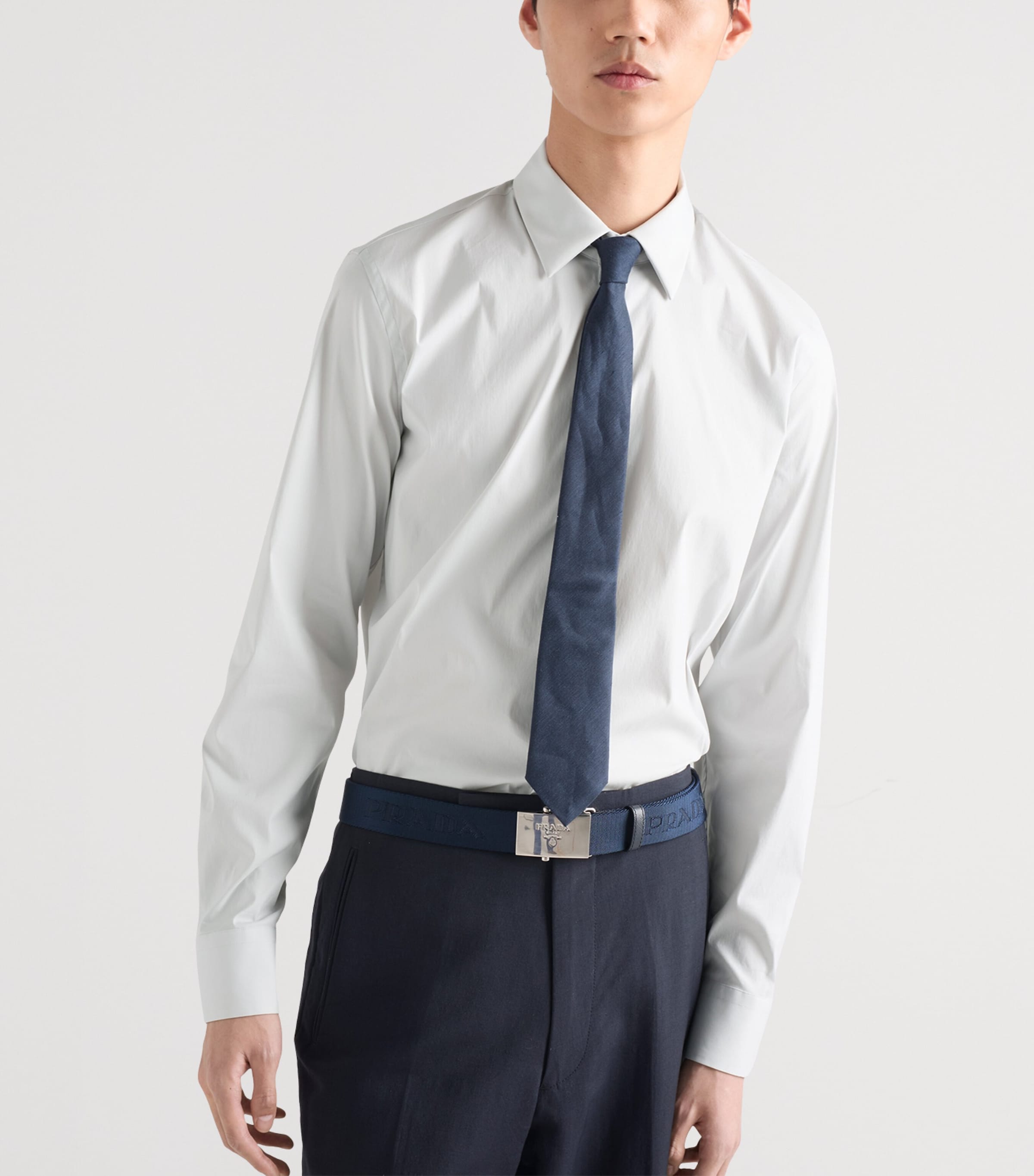 Stretch-Cotton Shirt F0082 Image 6