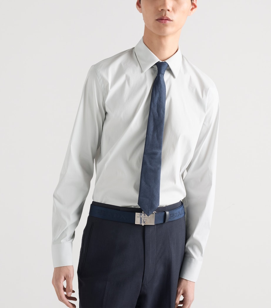 Stretch-Cotton Shirt F0082 Image 6