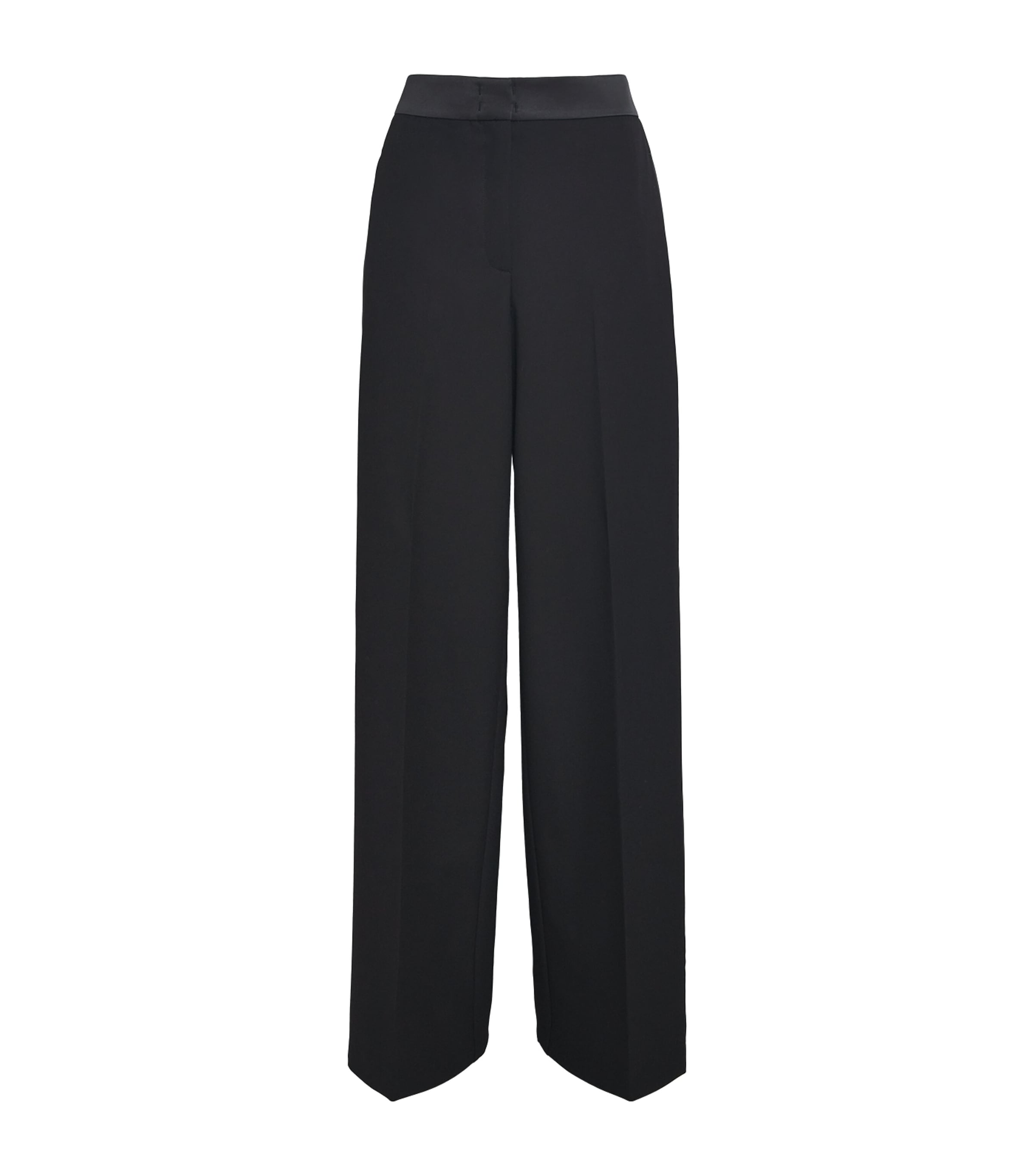 Twill Tuxedo Trousers BLACK Image 1