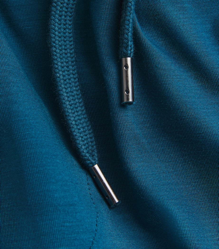 Derek Rose Mens Basel Lounge Trousers Tea Image 6