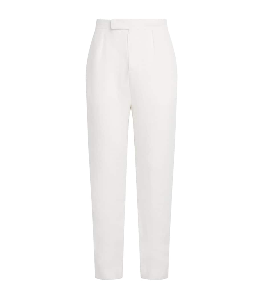 Linen Davis Trousers CREAM Image 1