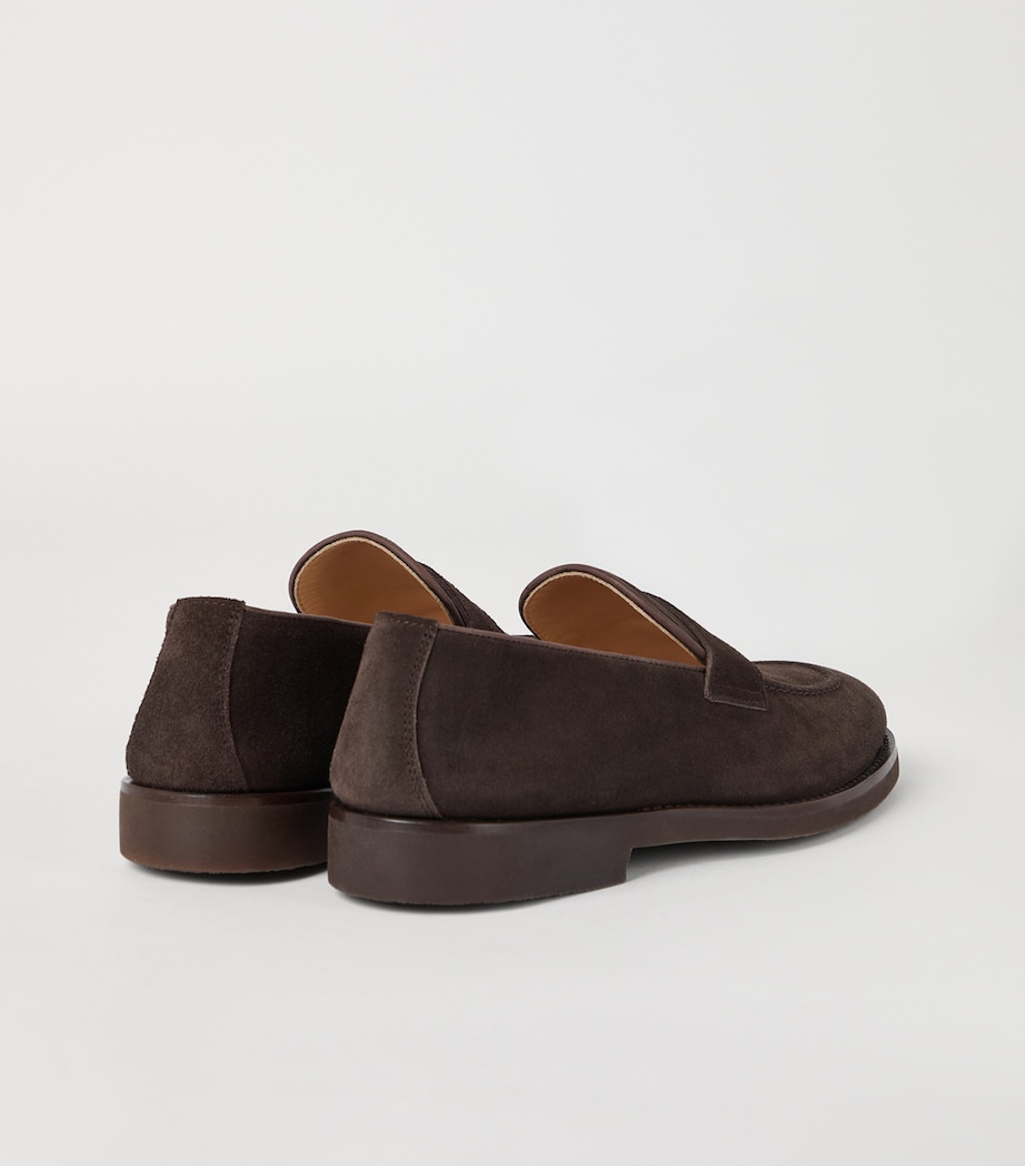 Suede Loafer Sneakers C7284 Image 4