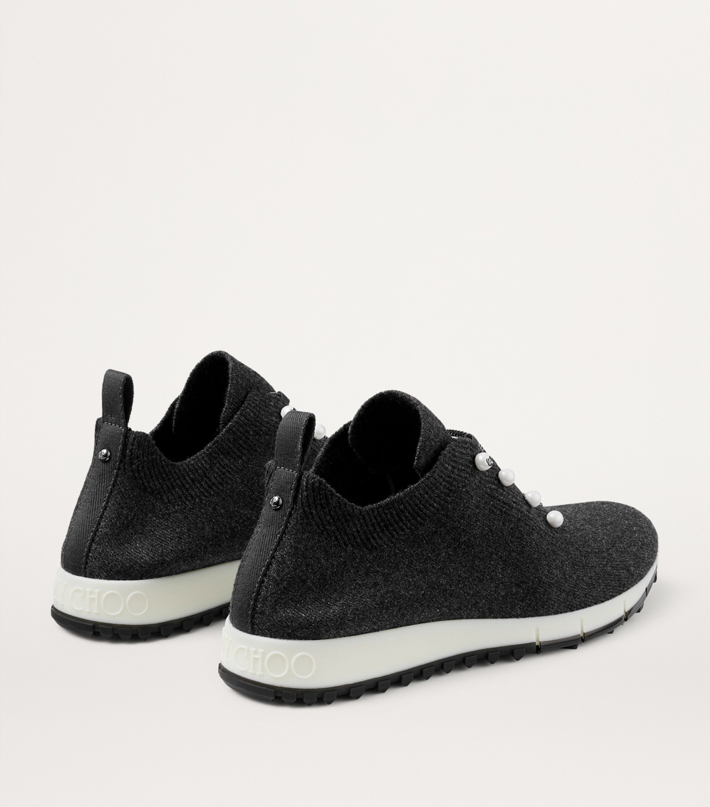 Veles Knitted Glitter Sneakers X BLACK MIX Image 3