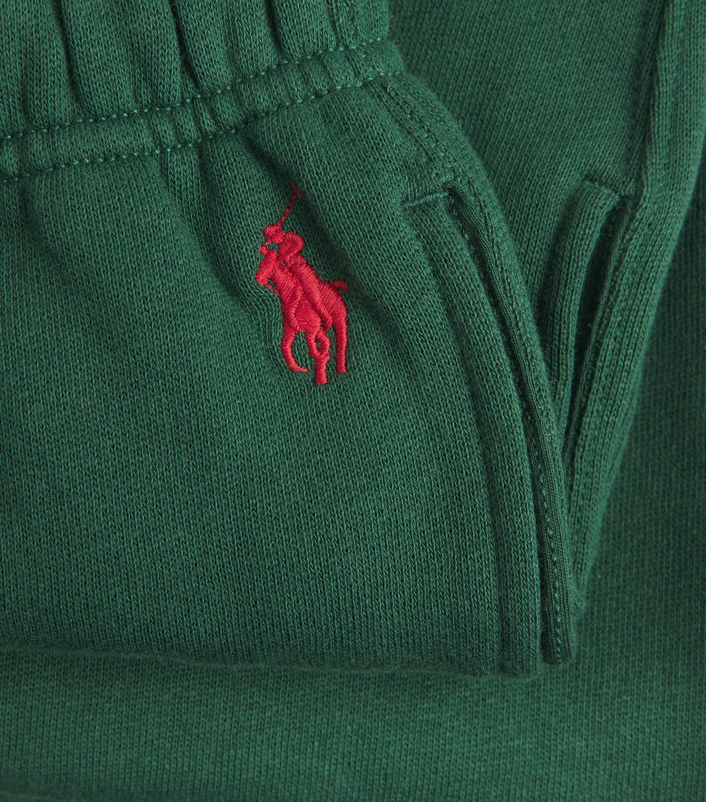 Cotton-Blend Polo Pony Sweatpants NORTHWEST PINE Image 5