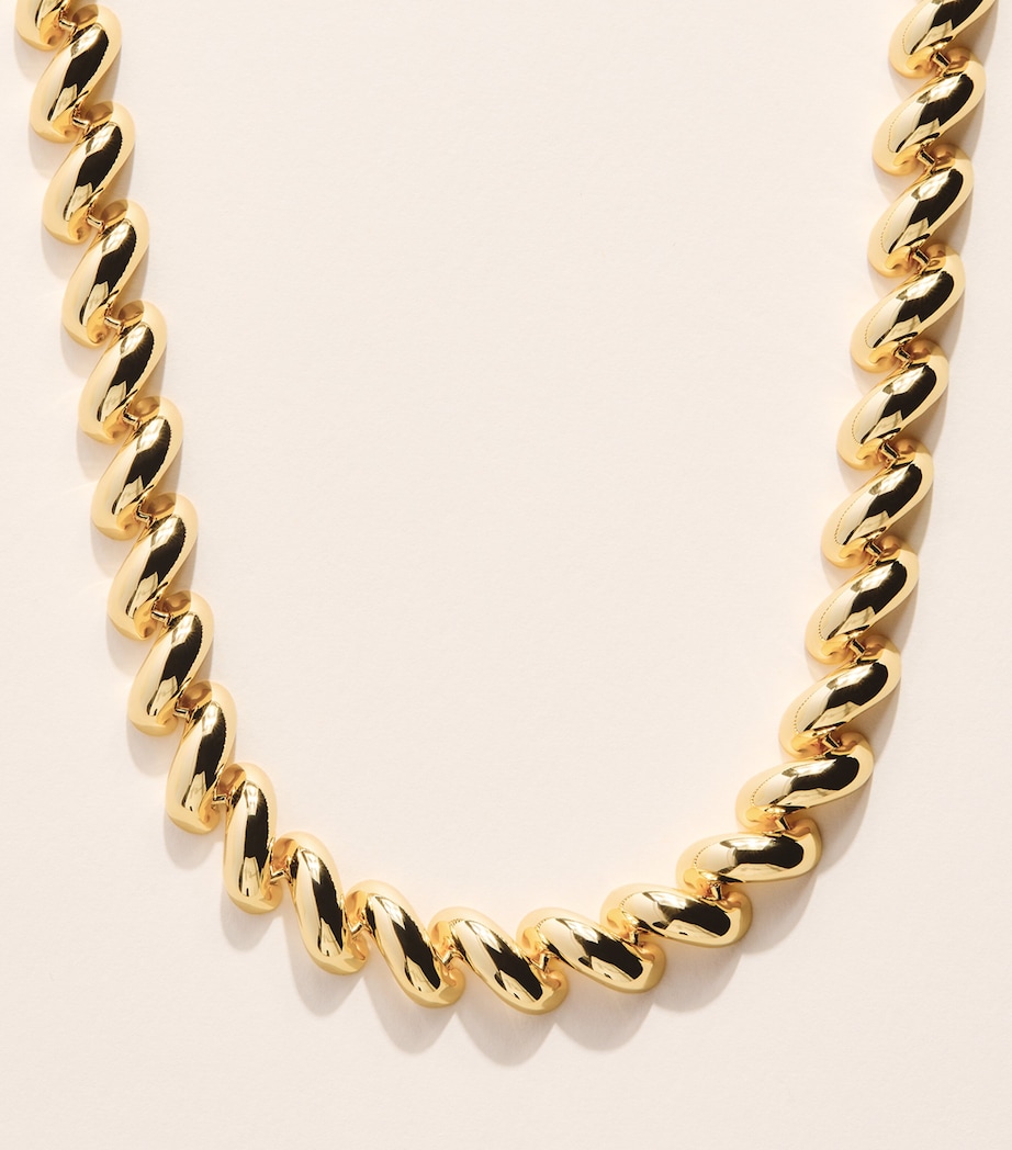 Eddie Borgo Gold-Plated Torsade Chain Necklace Gold Image 1