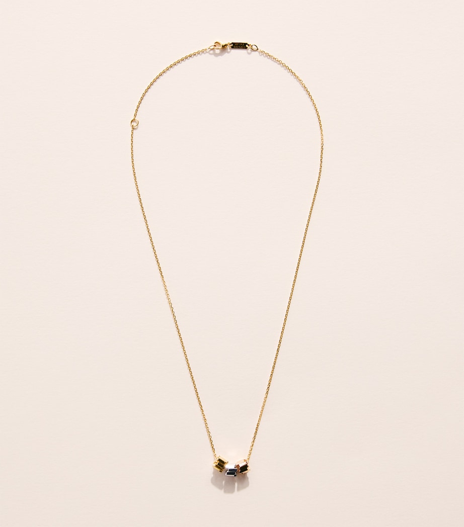 Suzanne Kalan Mixed Gold Infinite Necklace Yrwg Image 3