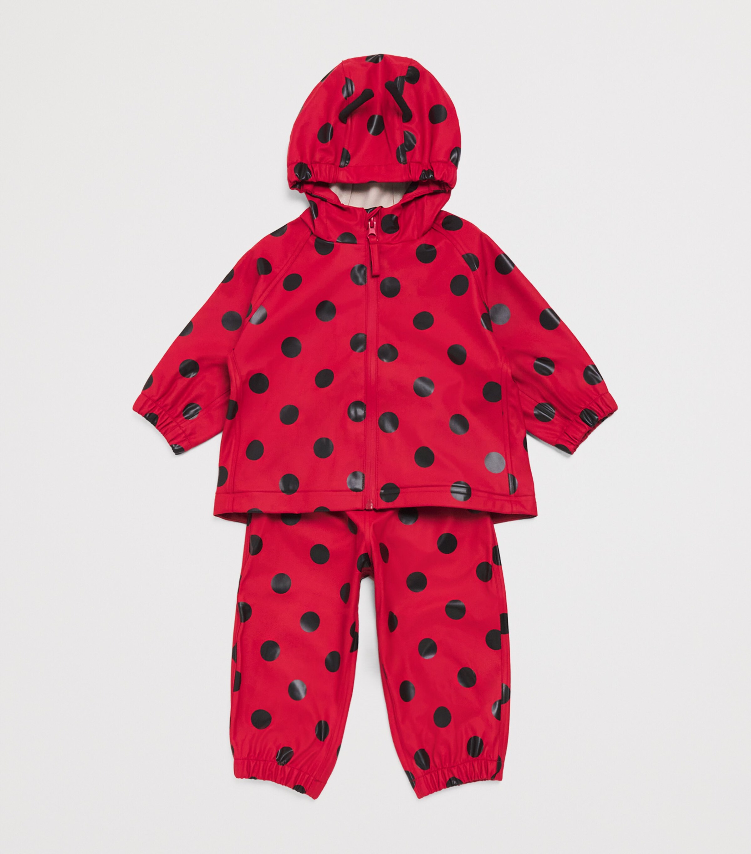Cinelle Jacket and Trousers Rain Set (12 Months-4 Years) P30045LADY DOT Image 3