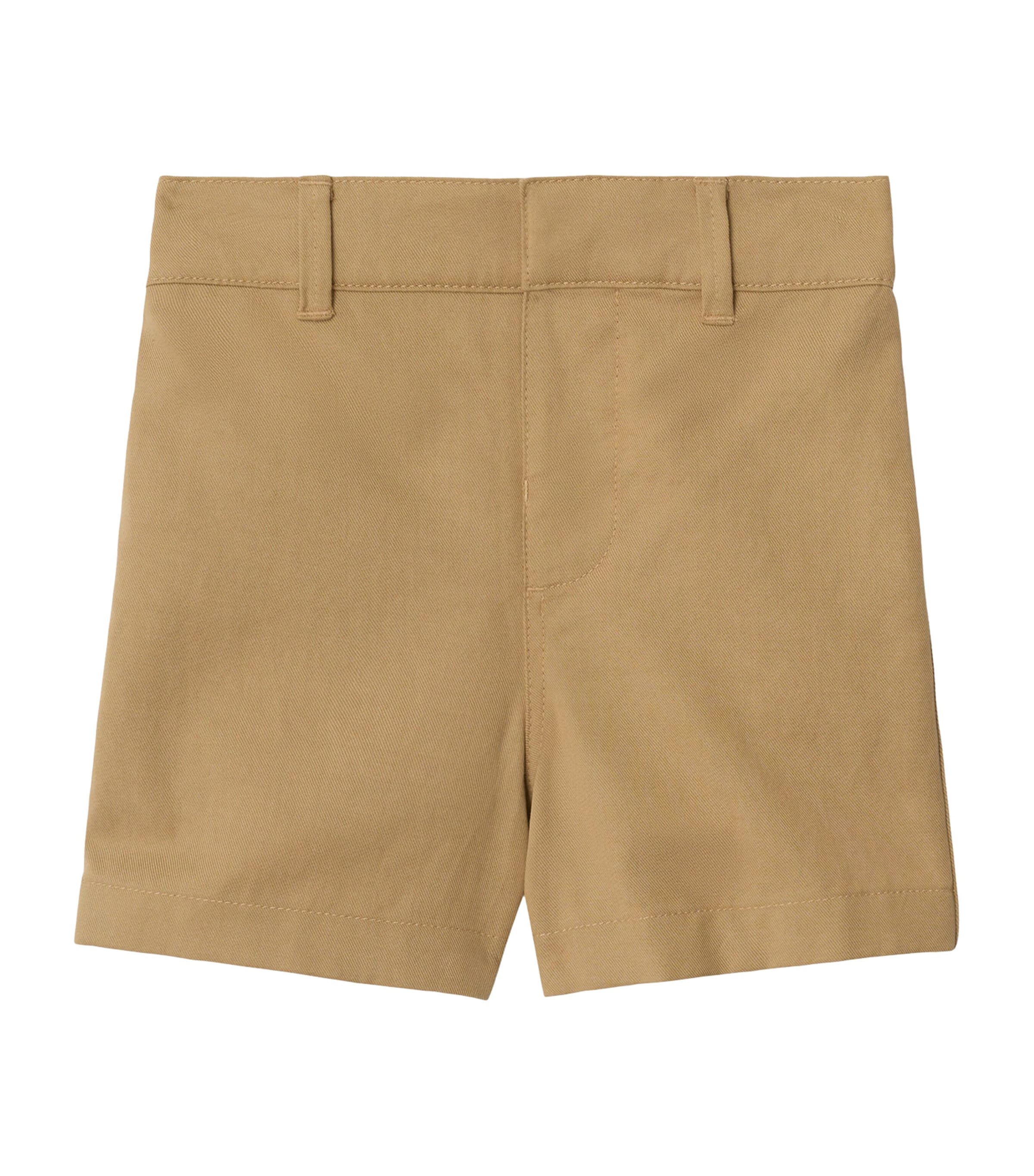 Burberry Kids Cotton-Blend Shorts (6-24 Months) Sand Image 1