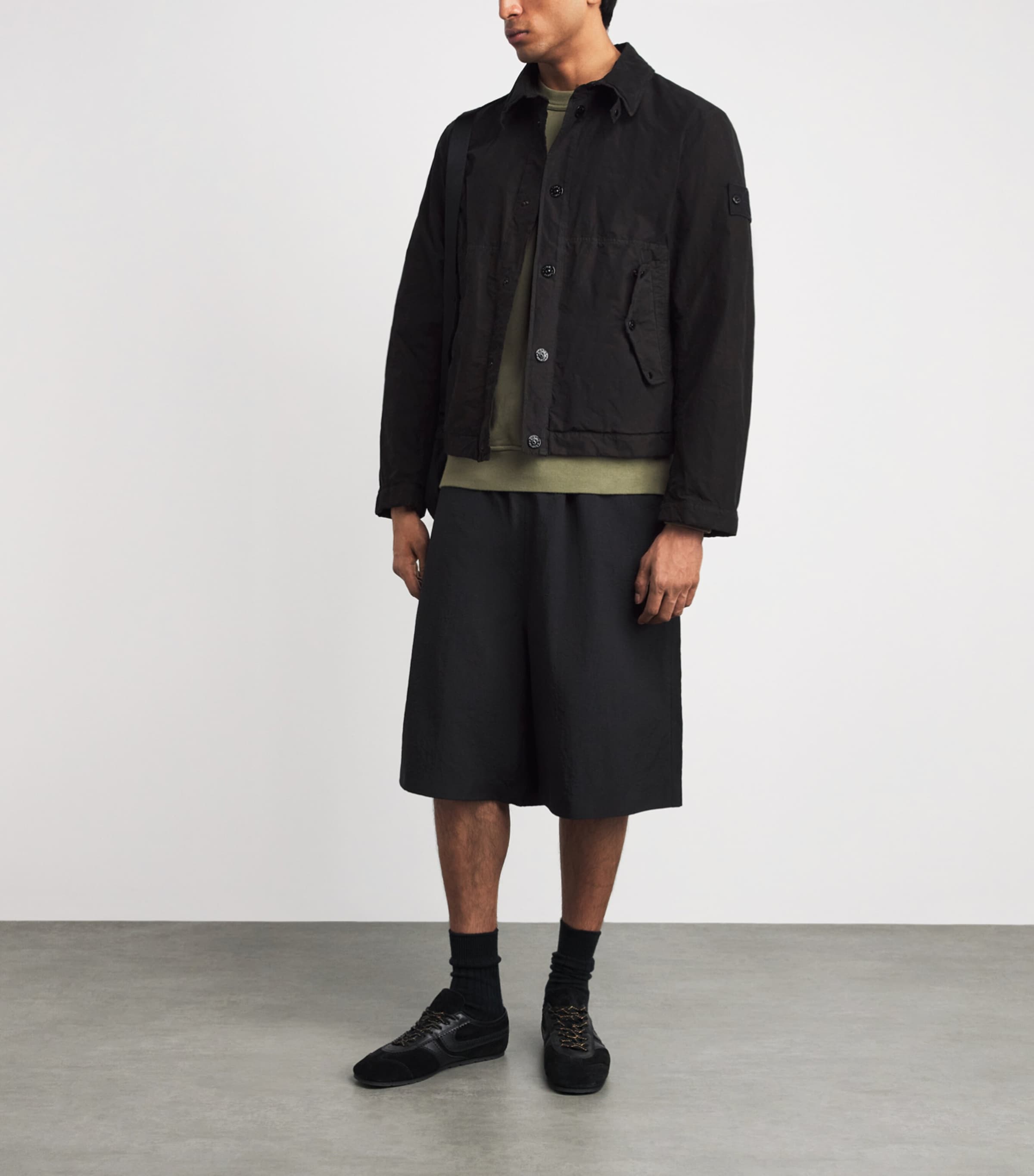 Stone Island Mens David Light-TC Ghost Coach Jacket Image 2