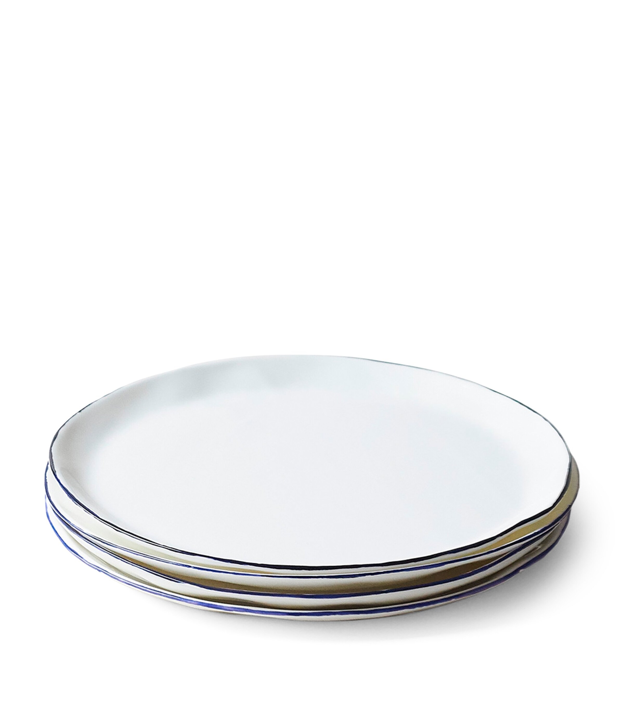 Set of 4 Cobalt Side Plates (24cm) COBALT (BLUE) Image 3