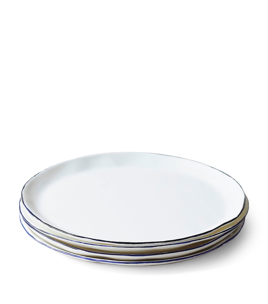 Set of 4 Cobalt Side Plates (24cm) COBALT (BLUE) Image 3