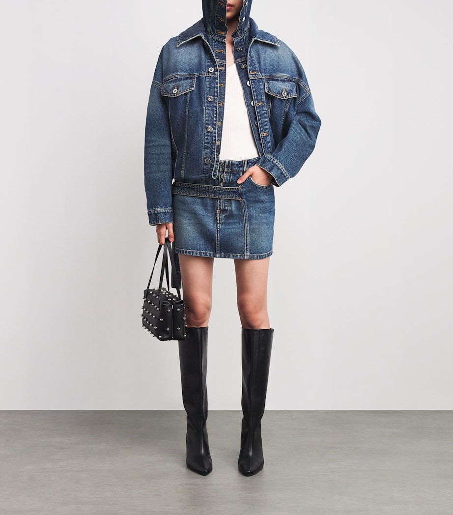 Cotton Buckle-Detail Tank Top 01-WHITE Image 2