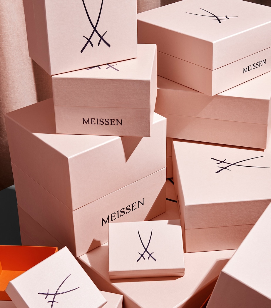 Porcelain-Platinum Lucky Dragon Dinner Plate (29cm) PLATINUM Image 3