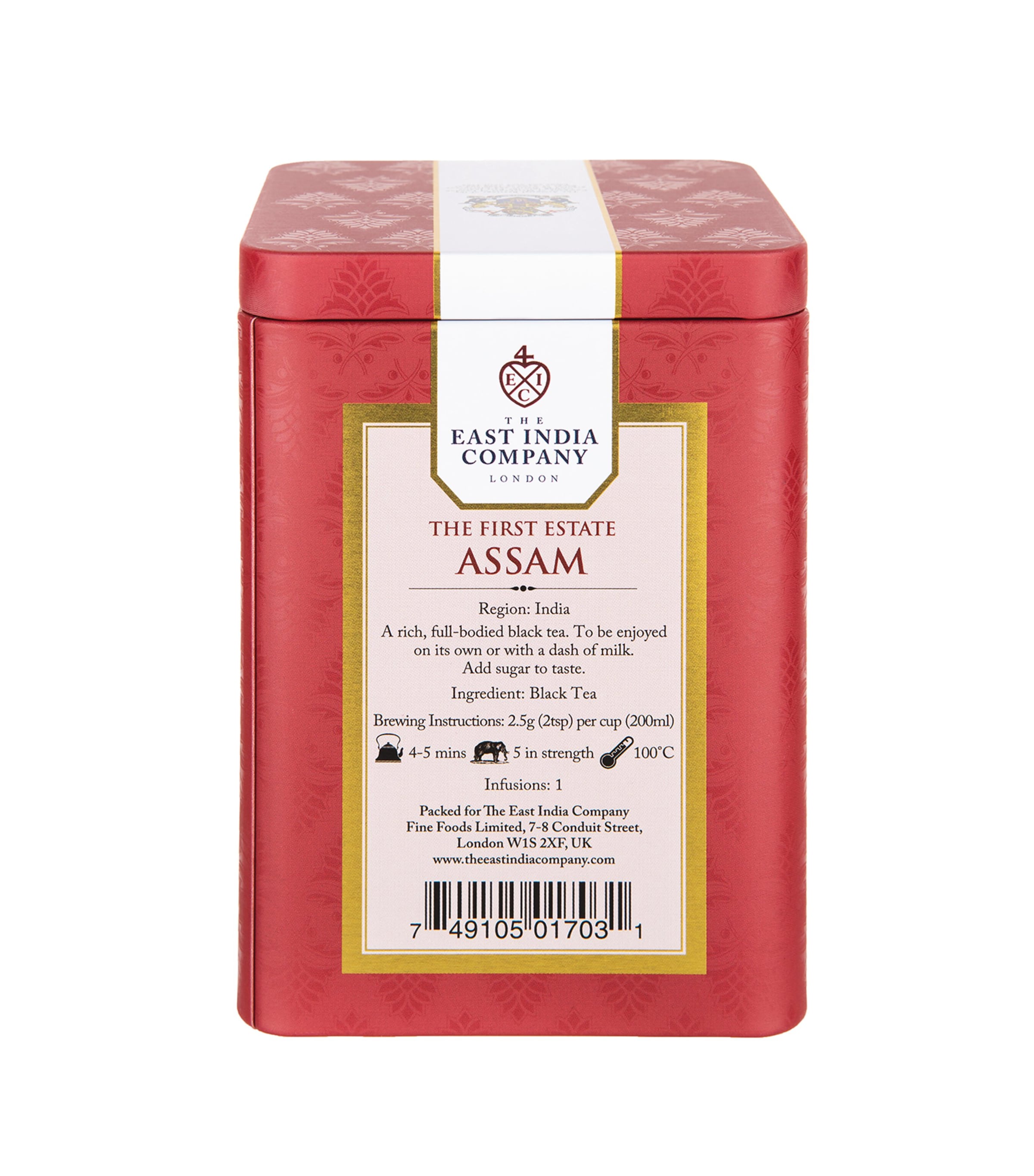 East India Tea Company The First Estate Assam Loose Leaf Tea (125G) Image 2