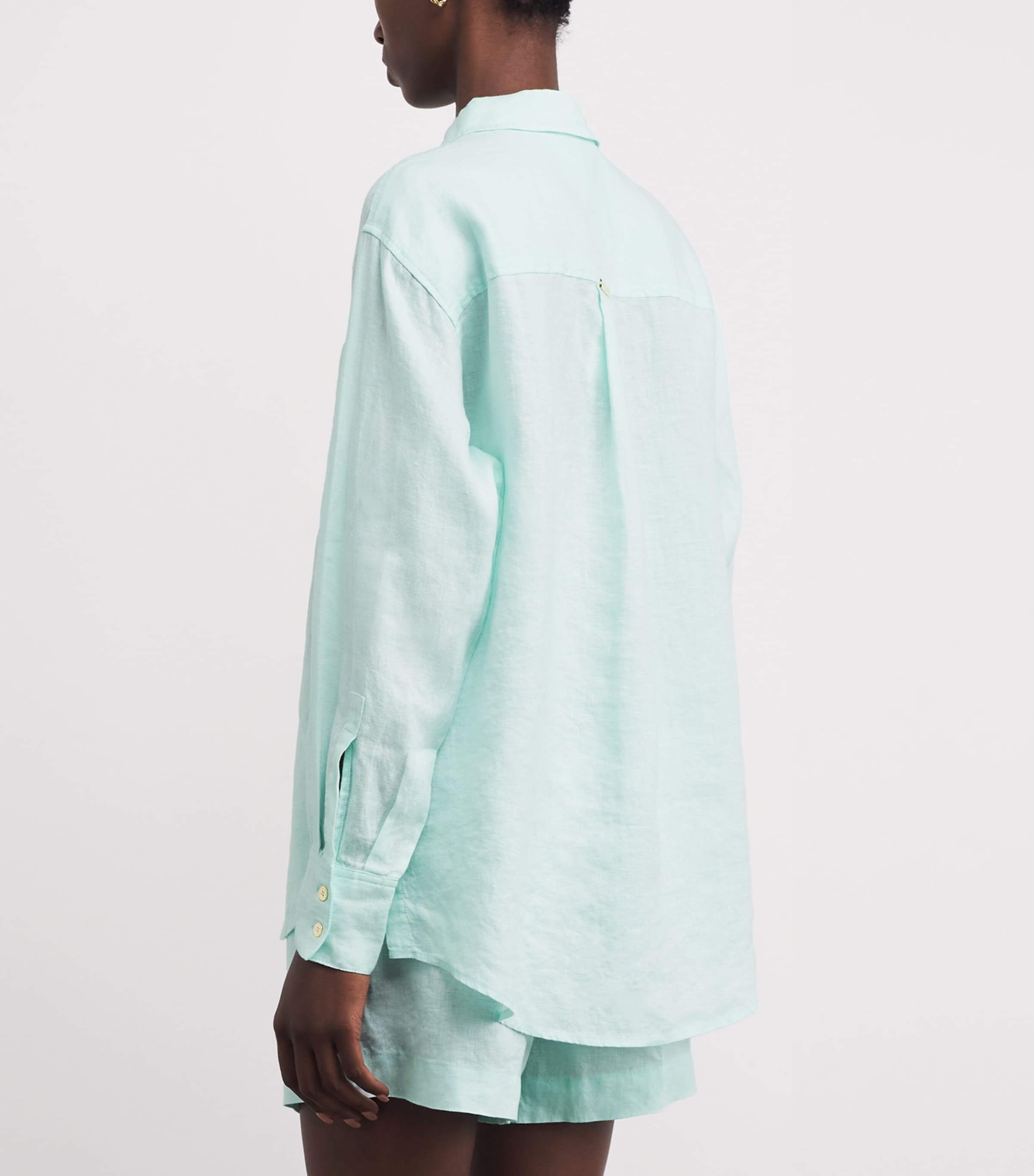 Linen Corfu Shirt MNT-MNT/LINEN Image 4