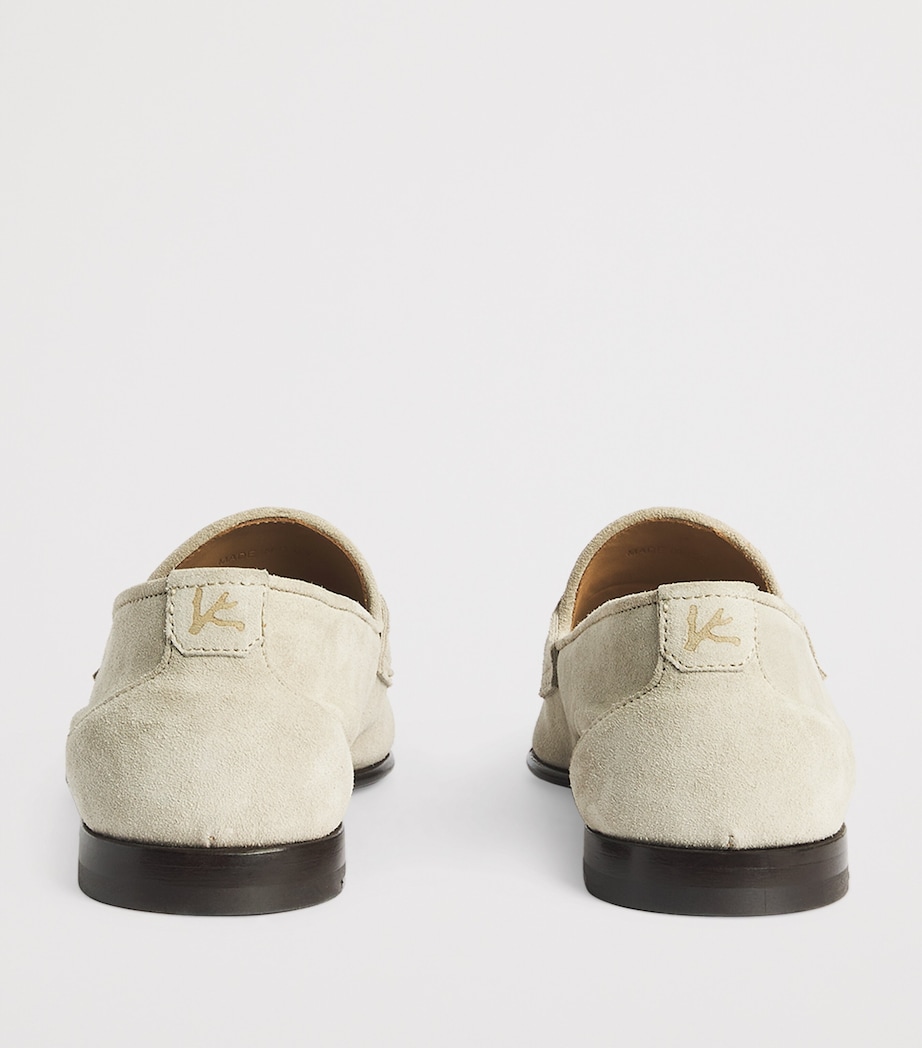 Suede Penny Loafers 960 Image 4