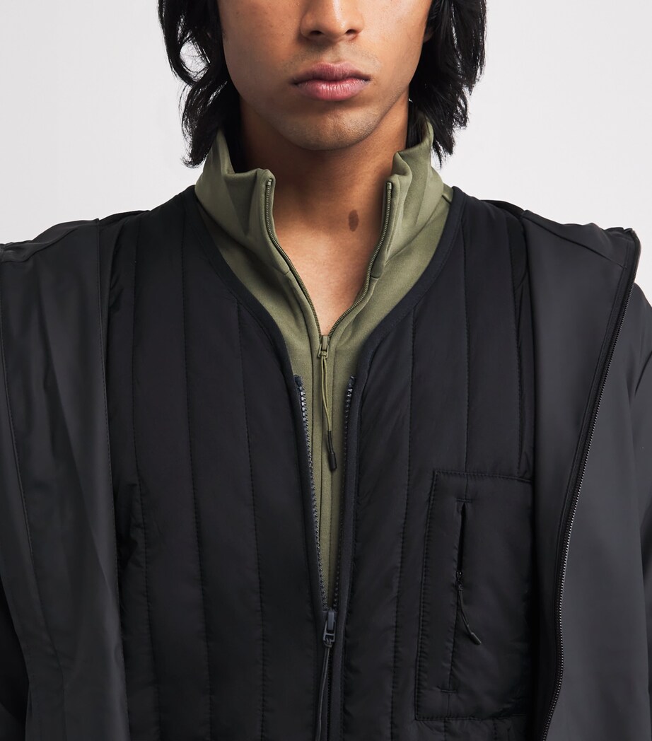 Quilted Banja Liner Jacket 47 NAVY Image 6