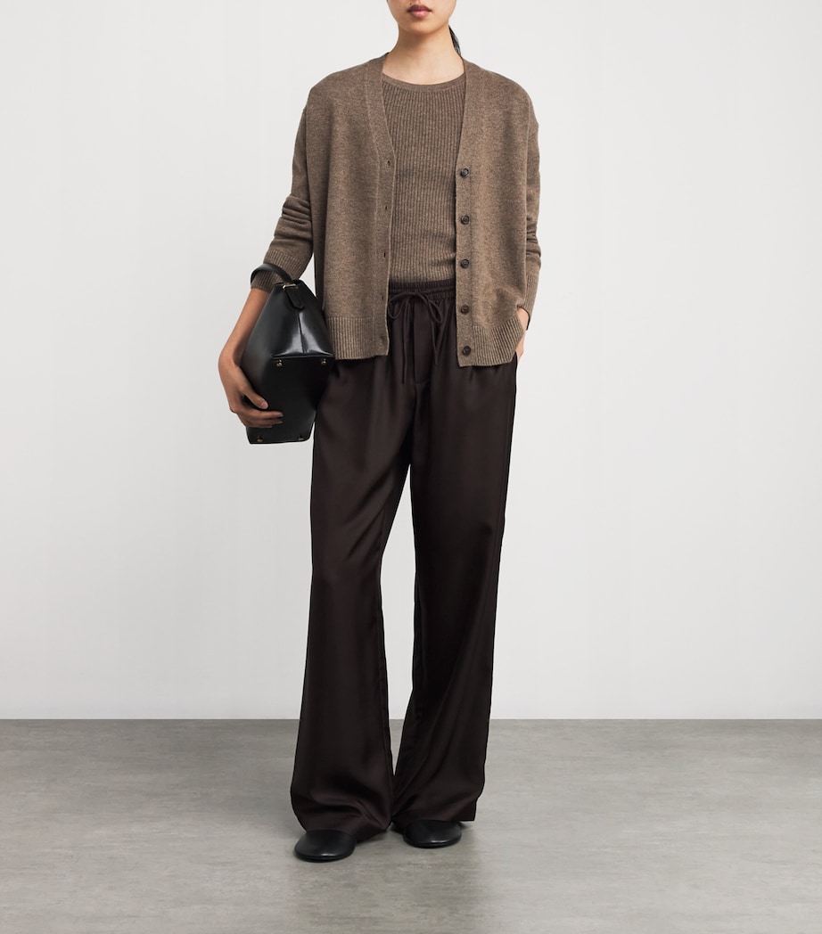 Wool-Cashmere Sweater Tank Top HAZELNUT BROWN Image 2