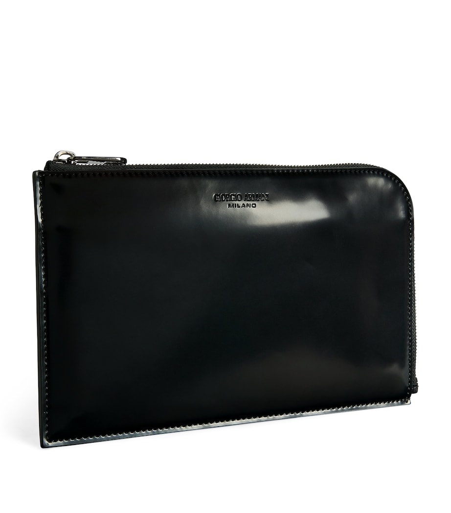 Leather Zip-Around Wallet 80001 Image 3