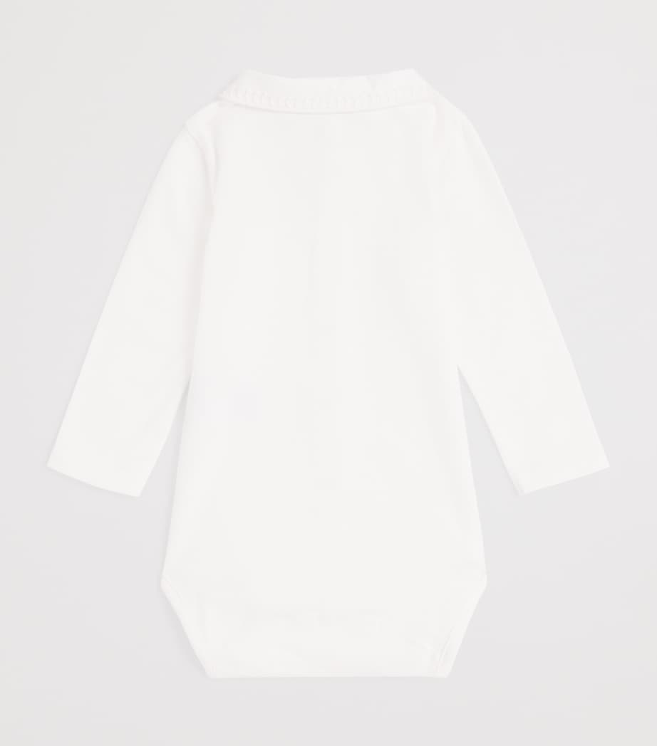 Tartine et Chocolat Stretch-Cotton Embroidered Bodysuit (Newborn-24 Months) Image 2