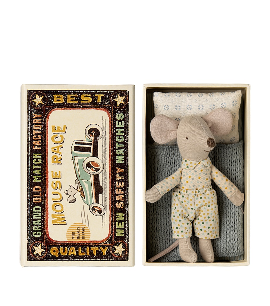 Little Brother Mouse in Matchbox (11cm) MULTI Image 1