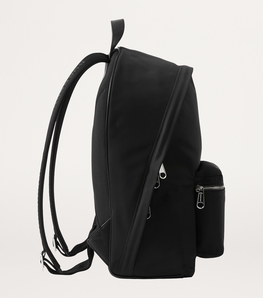 Nylon Logo Backpack BLACK Image 2