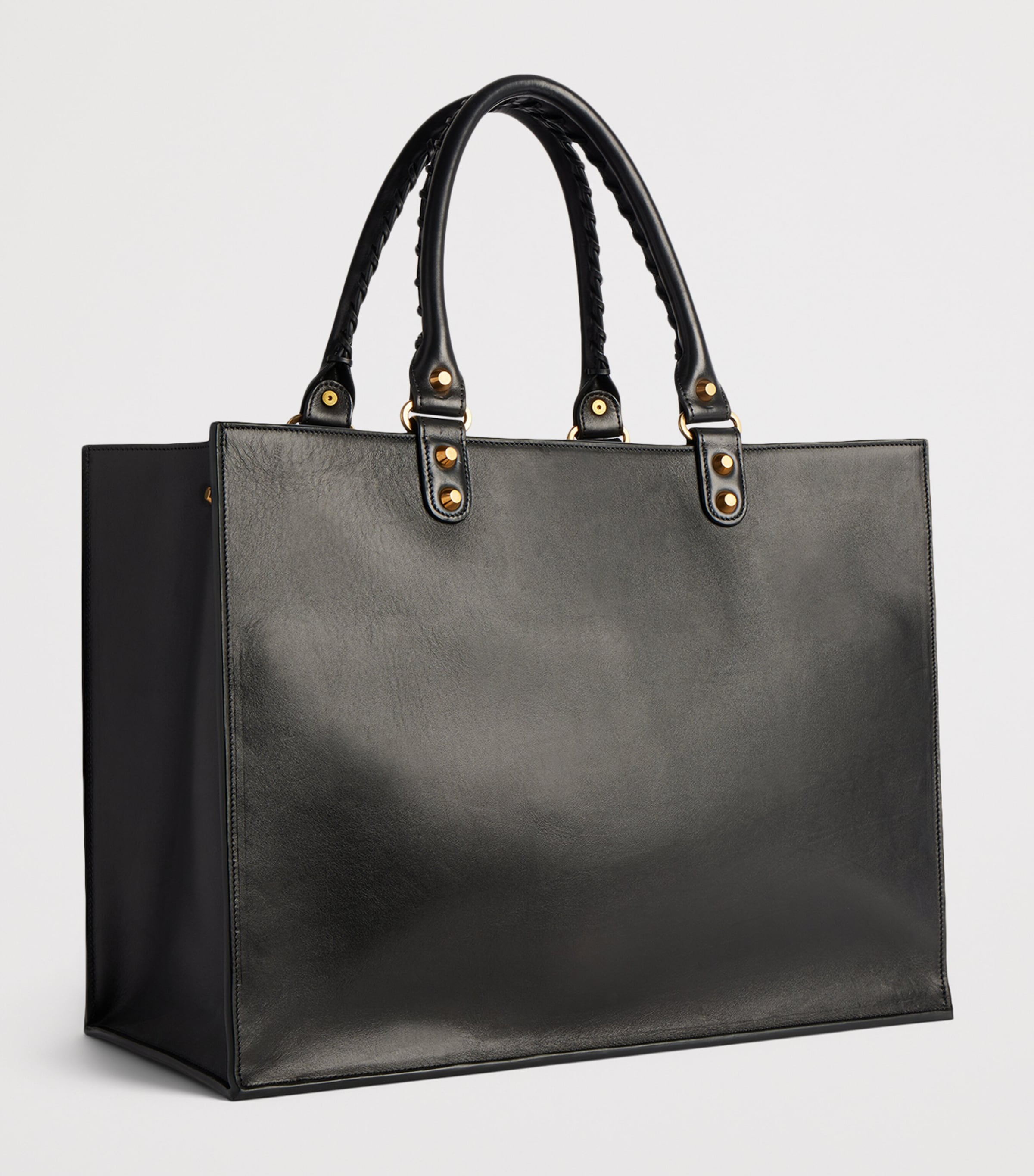 Balenciaga Large Leather Le City Tote Bag Image 5