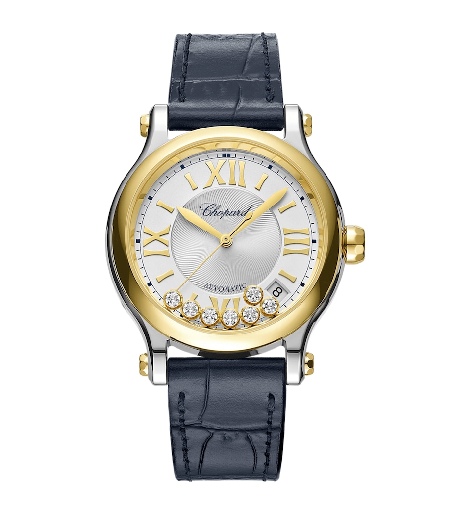 Yellow Gold, Stainless Steel and Diamond Happy Sport Watch 36mm YELLOW GOLD/STAINLES Image 1