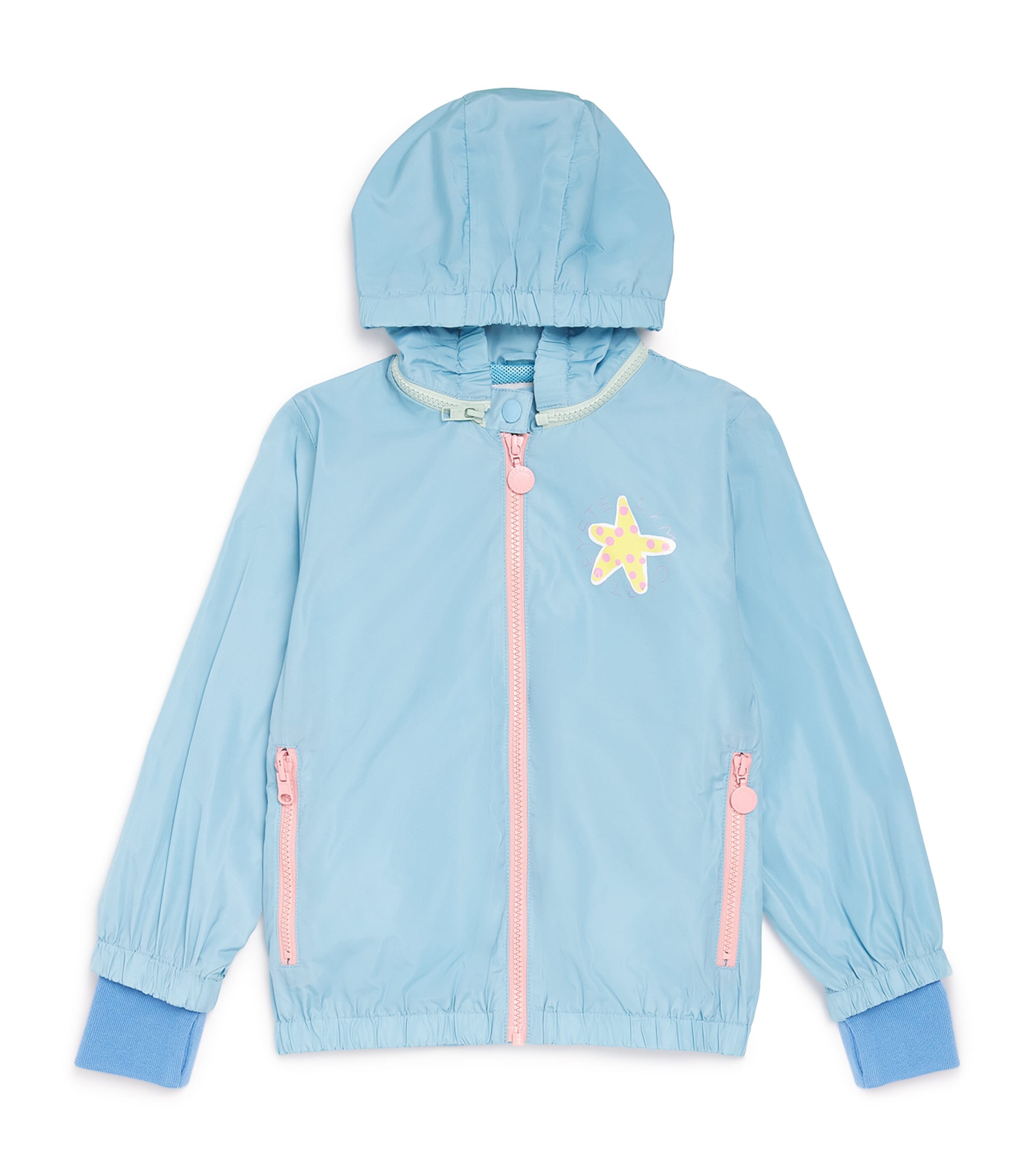 Hooded Jacket (2-14 Years) 606AZURE-BLUE Image 1