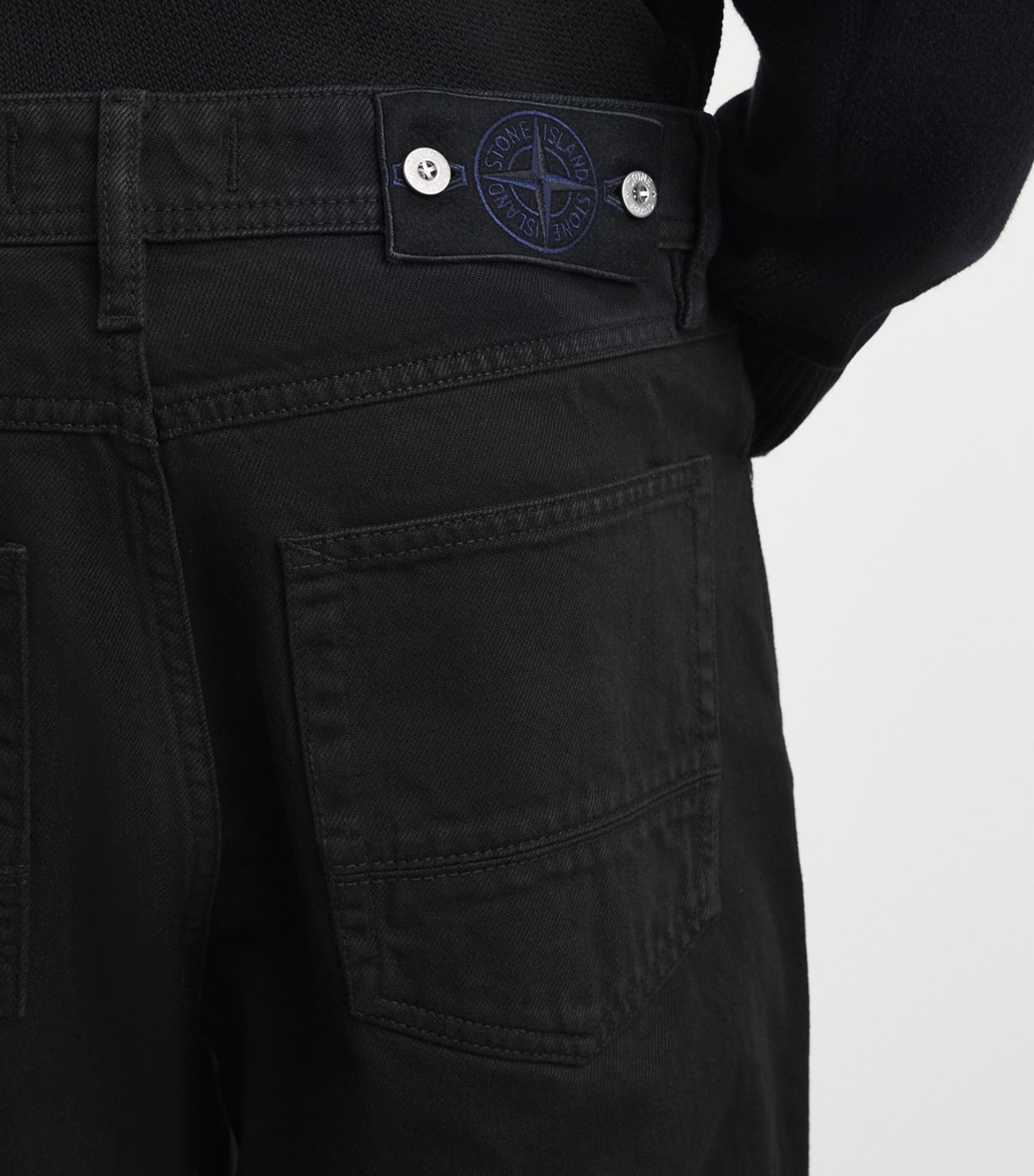 Stone Island Mens Straight Jeans Image 3