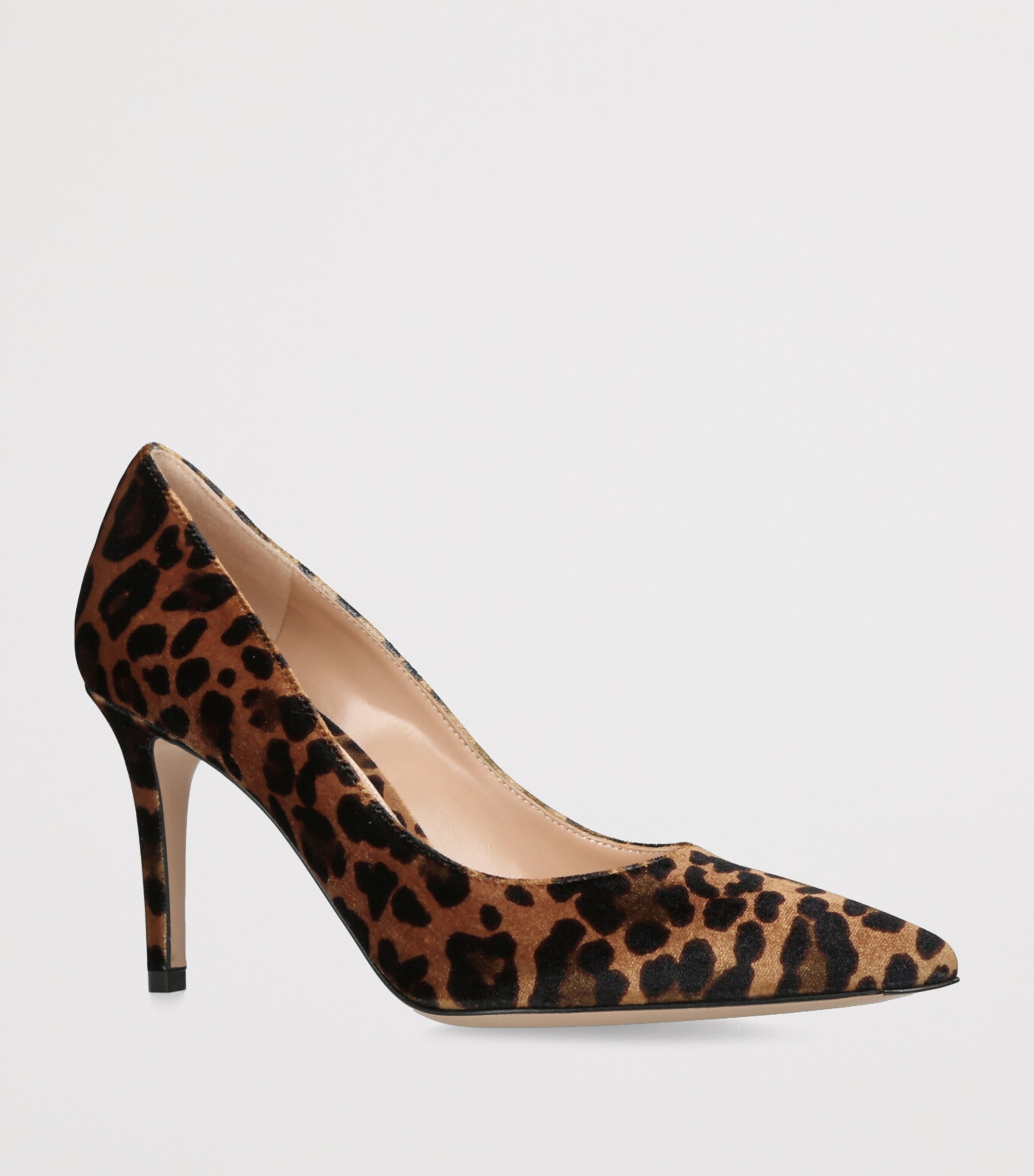 Gianvito Rossi Velvet Gianvito Pumps 85 Black/comb Image 3