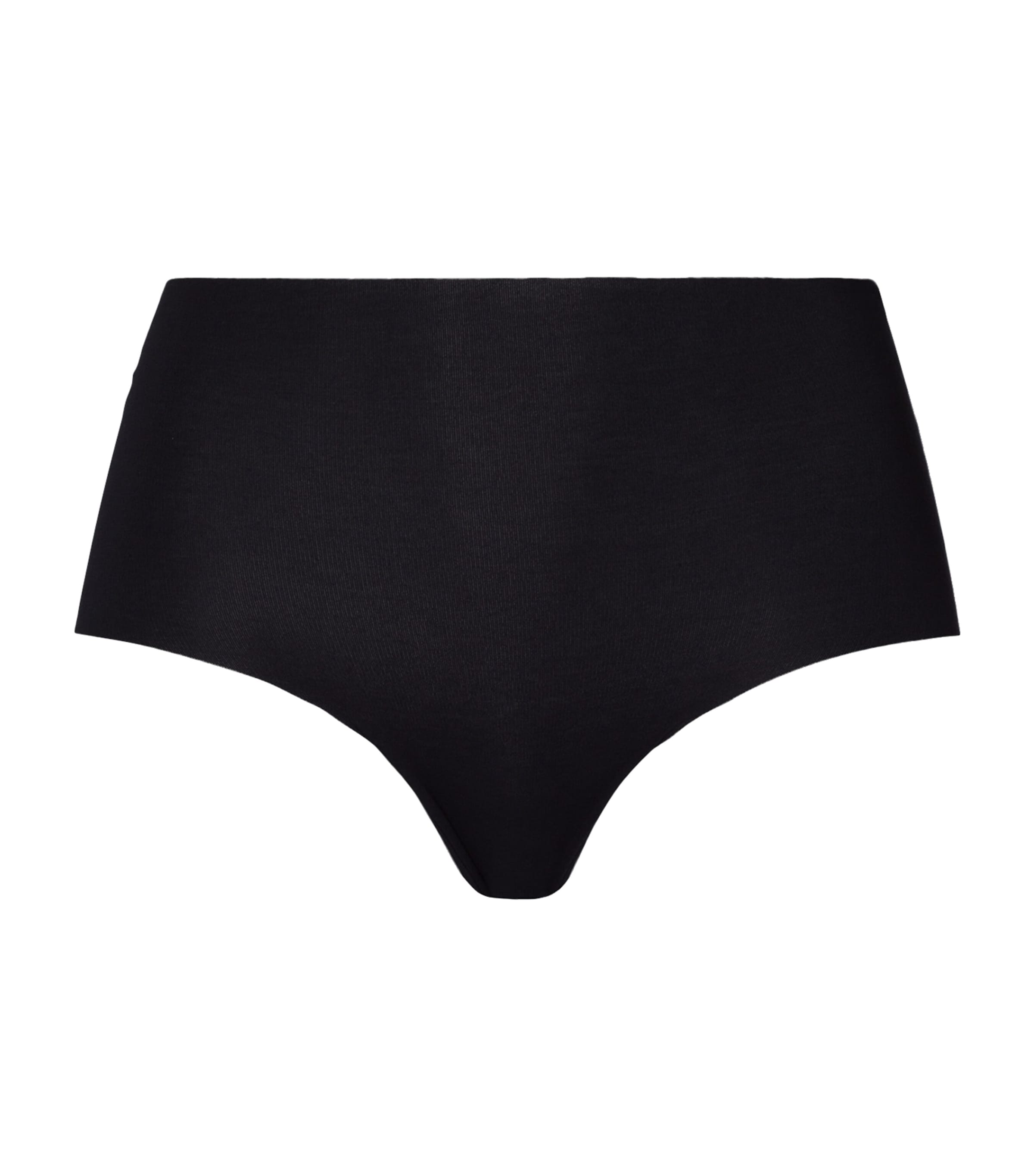Hanro Invisible Cotton Maxi Briefs In Black