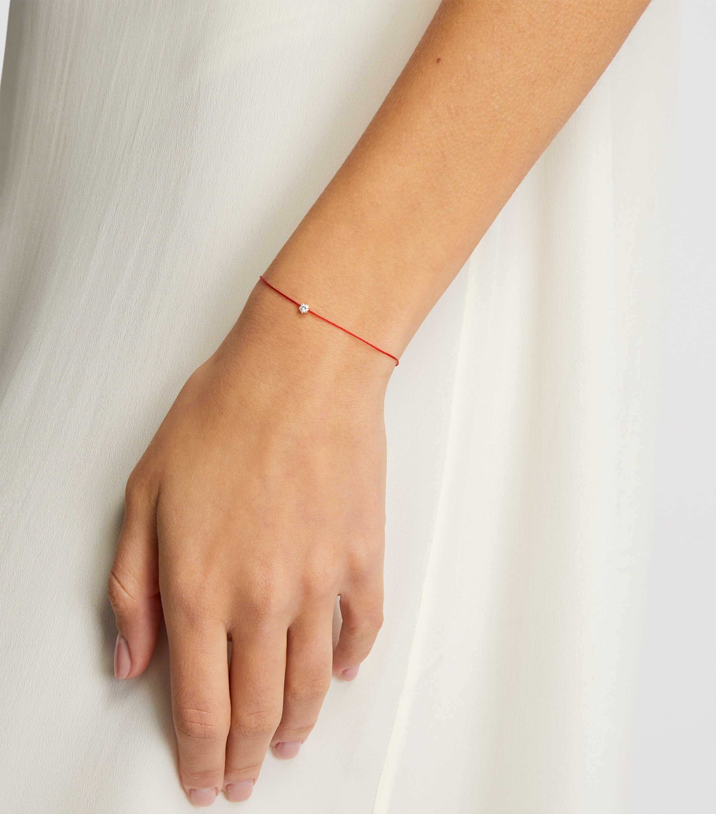 Redline Yellow Gold and Diamond Absolu Thread Bracelet