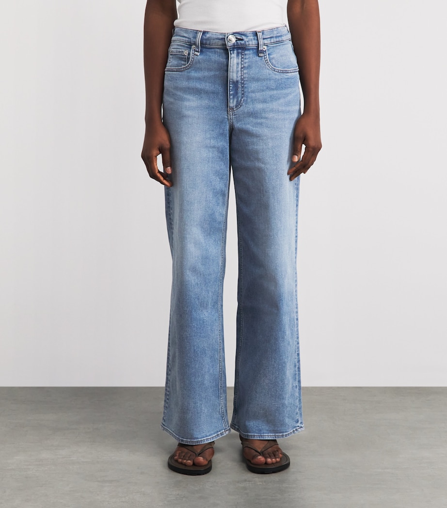 Rag & Bone Womens Andi Wide-Leg Jeans Lyon Image 4