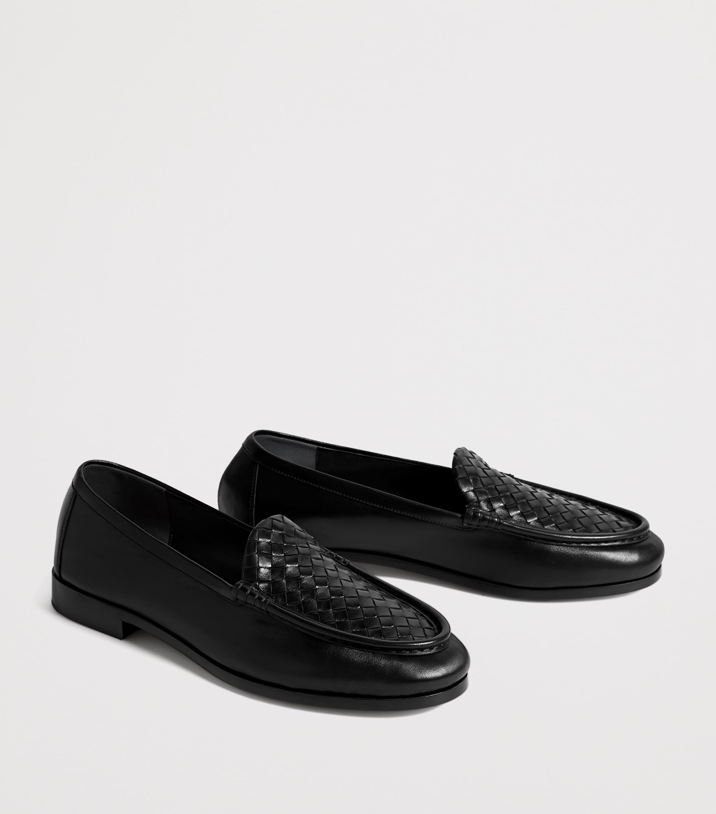 Bottega Veneta Leather Silenzio Loafers Image 3