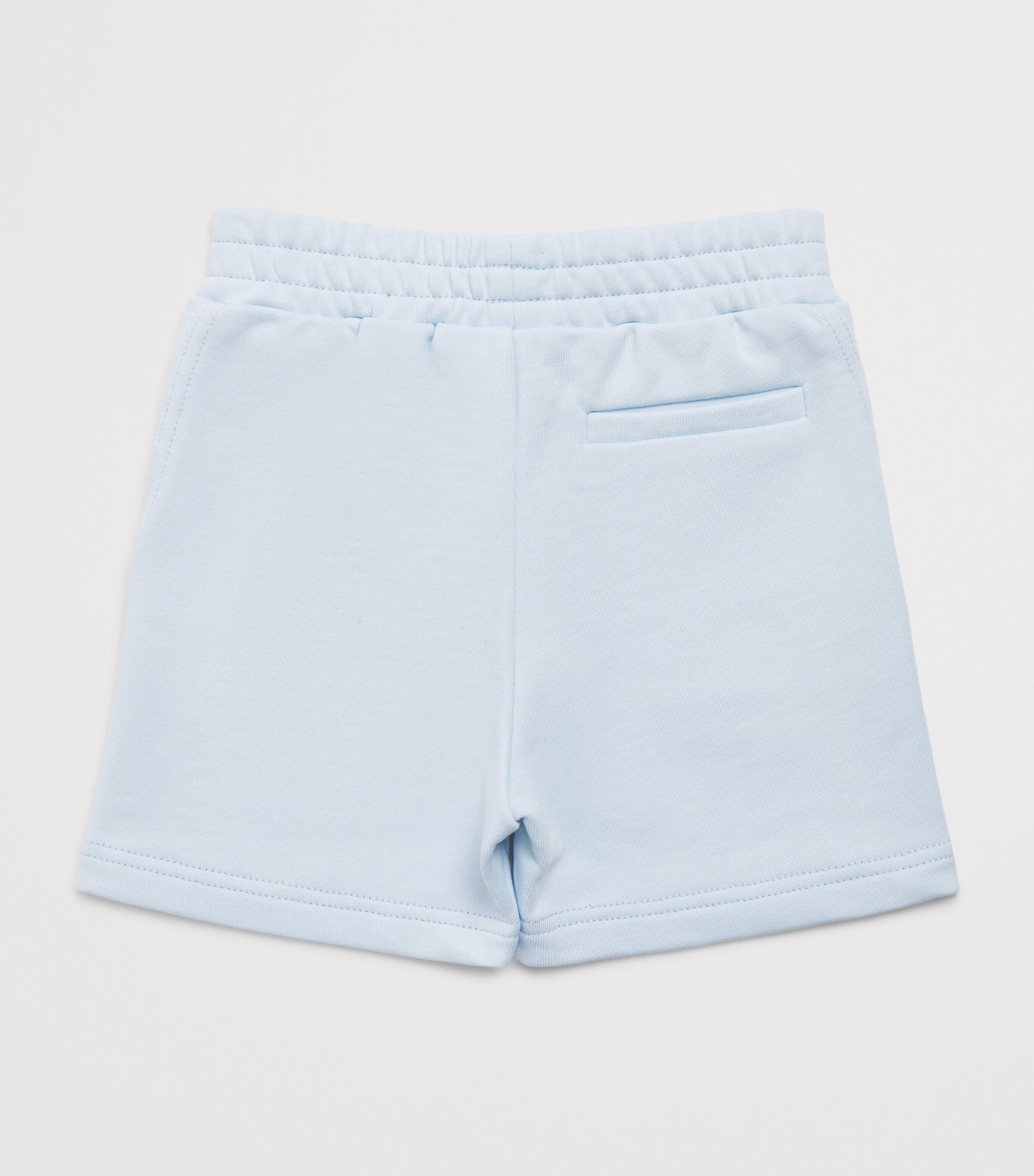 Givenchy Kids Cotton Logo Sweat Shorts (6-24 Months) Blue Image 2