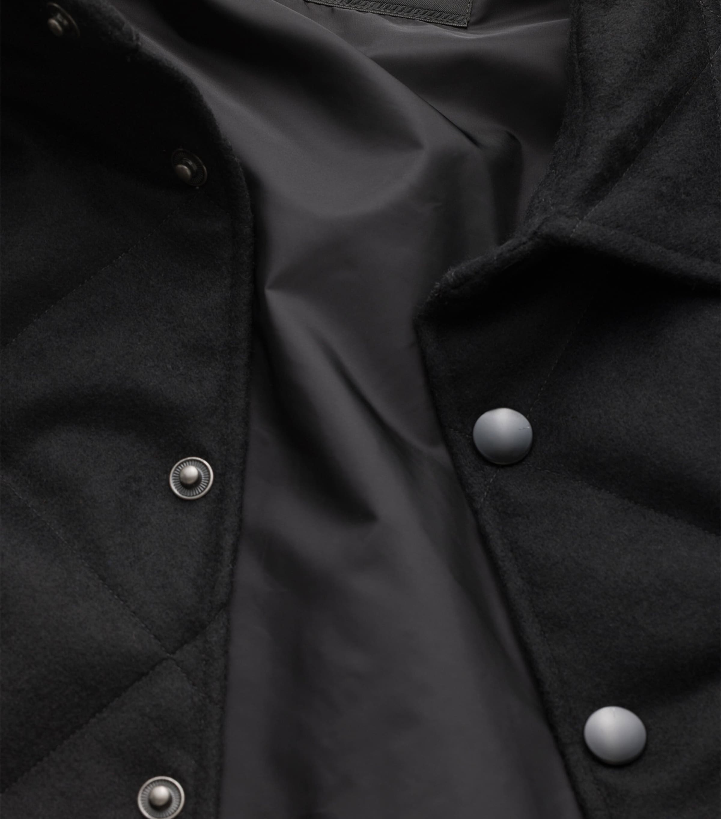 Cashmere Padded Overshirt F0002 Image 6