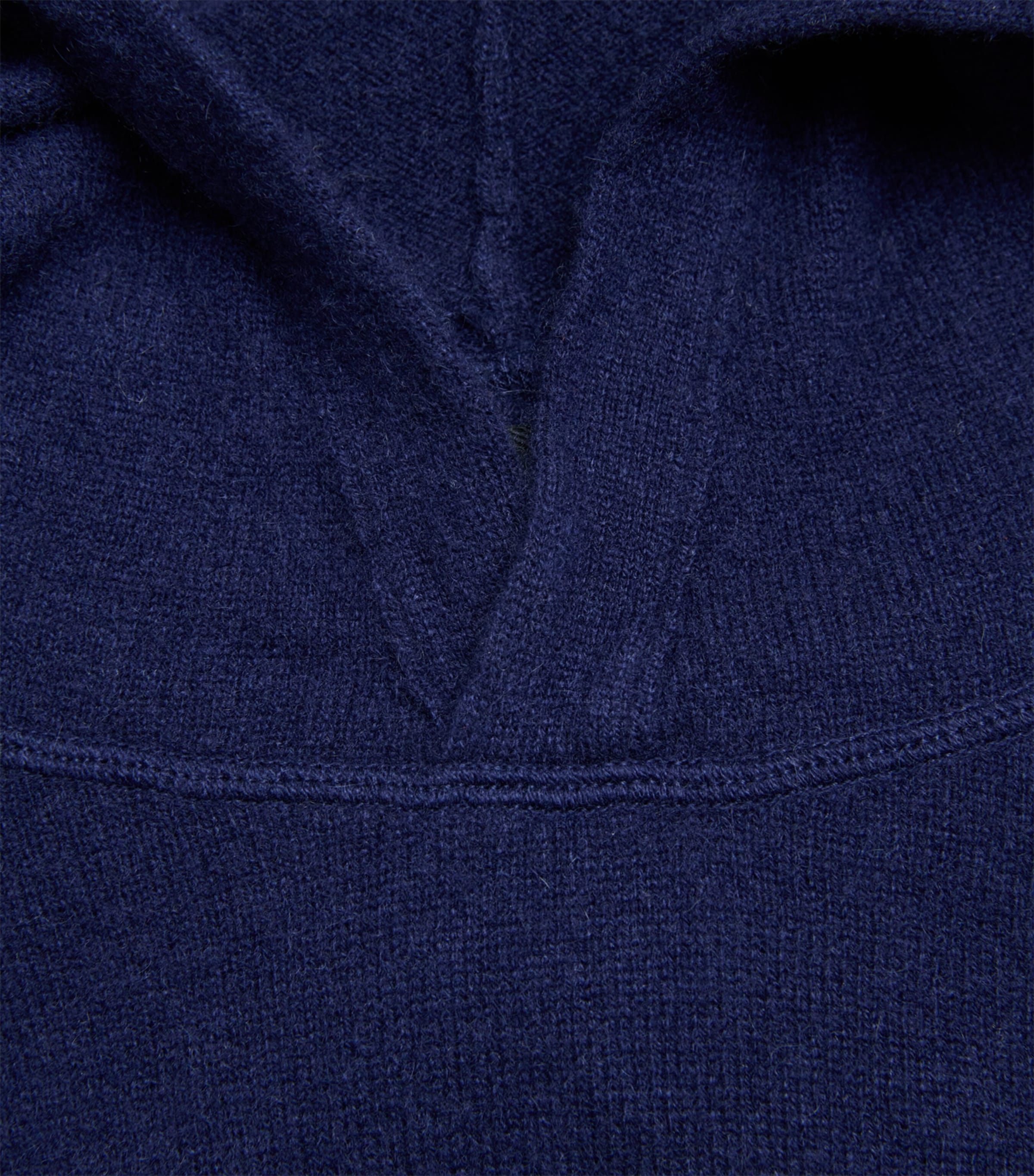 Cashmere Hoodie REFINED NAVY Image 5