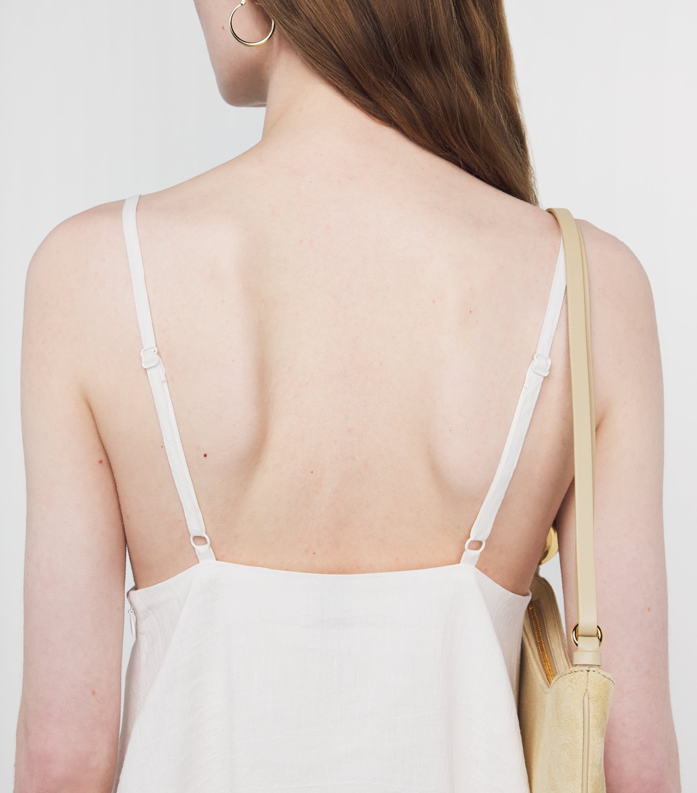 Claudie Pierlot Womens A-Line Mini Dress Ecru Image 5