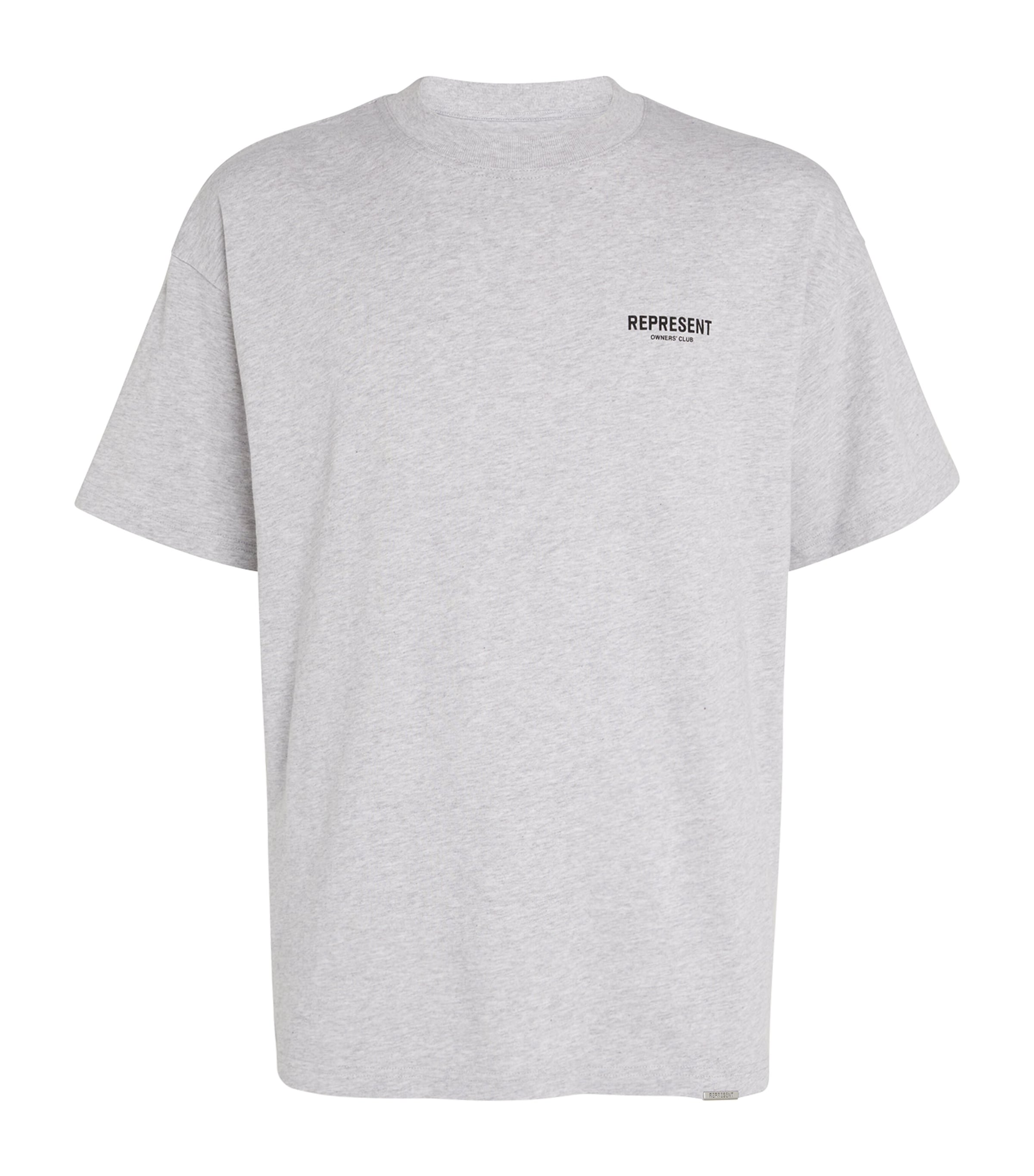 Represent Cotton T-shirt In Grey