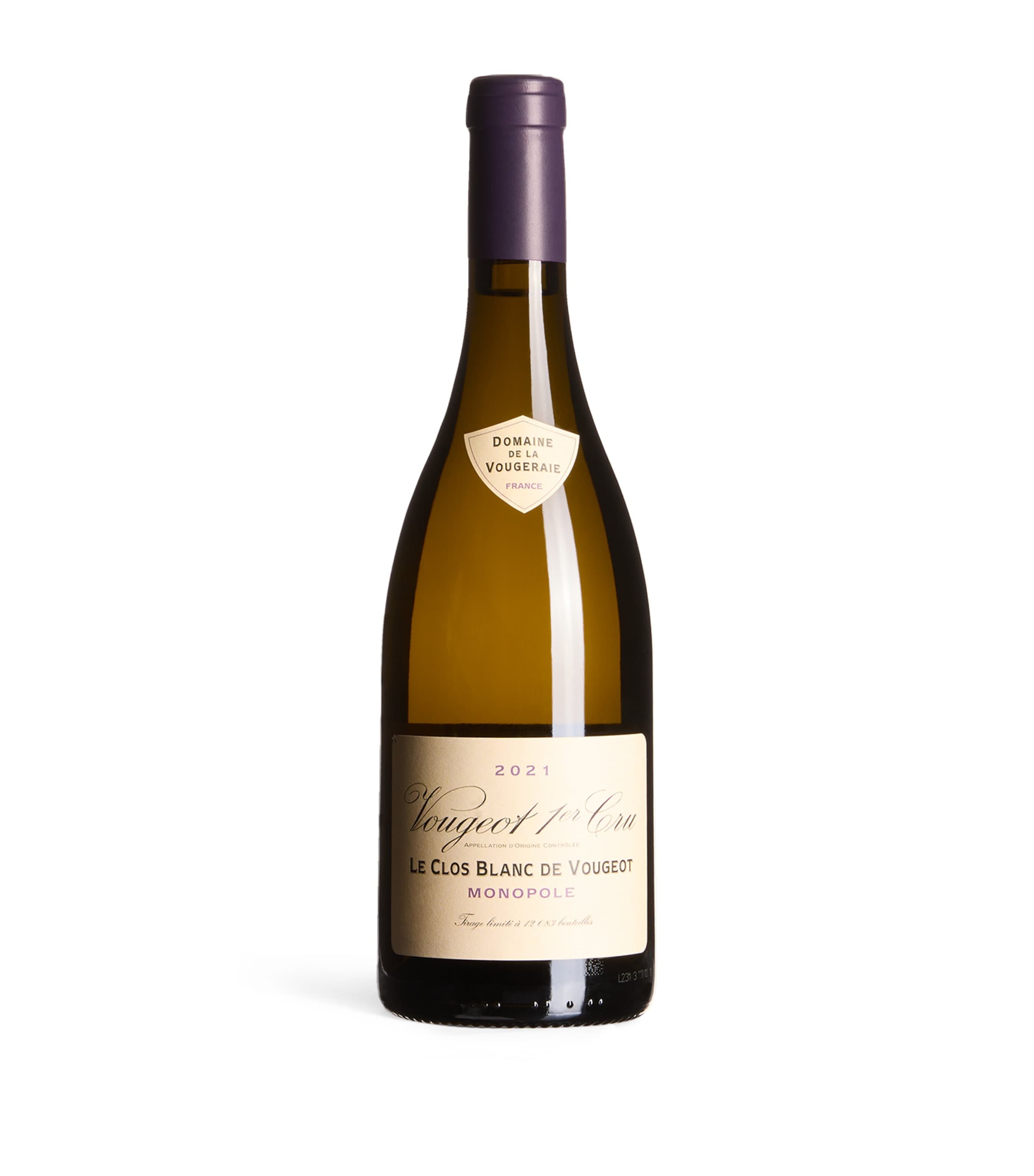 Vougeraie Domaine de la Vougeraie Le Clos Blanc de Vougeot Monopole 2021 (75cl) - Burgundy, France Image 1