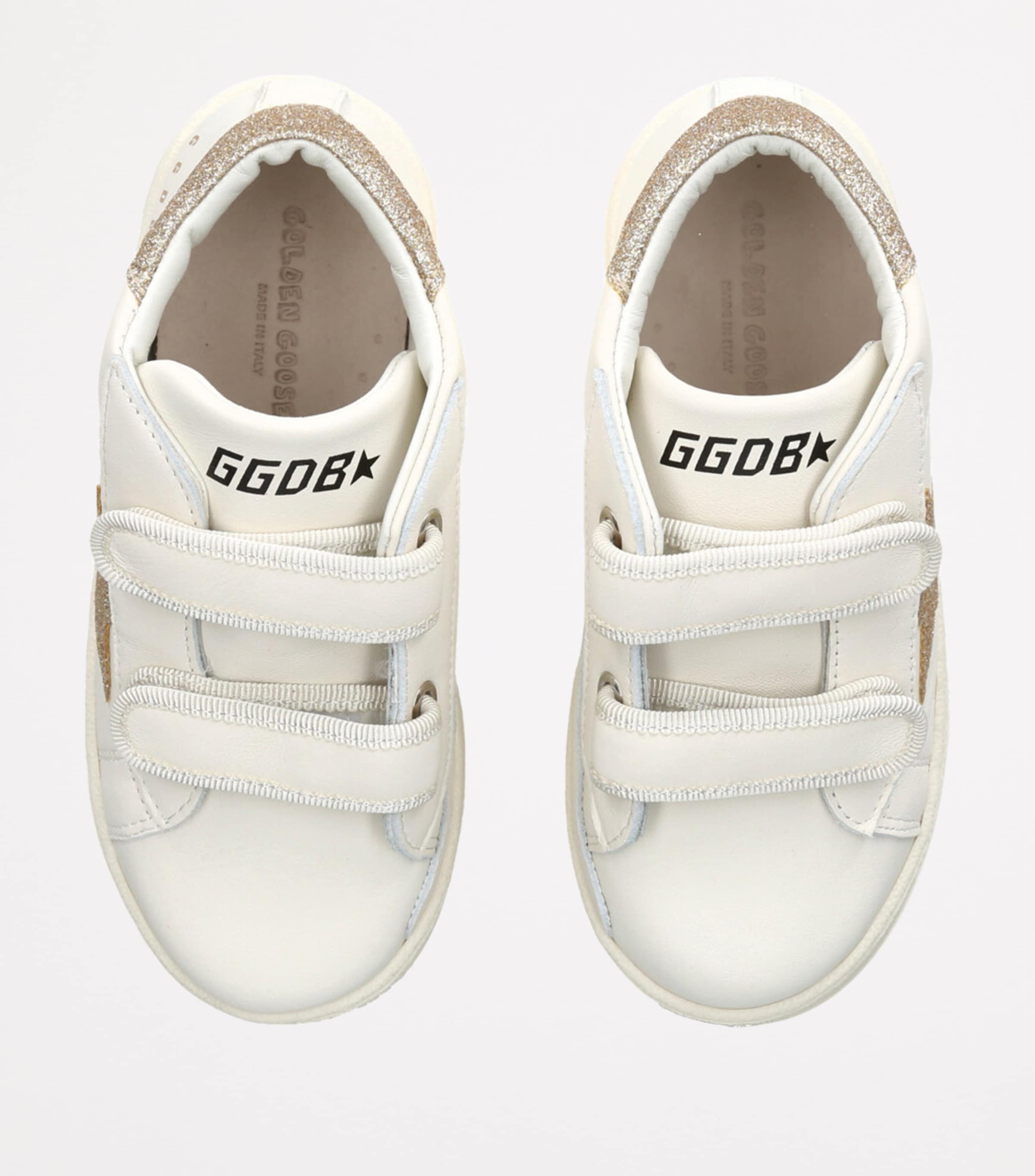 Leather June Sneakers GOLD COMB Image 4