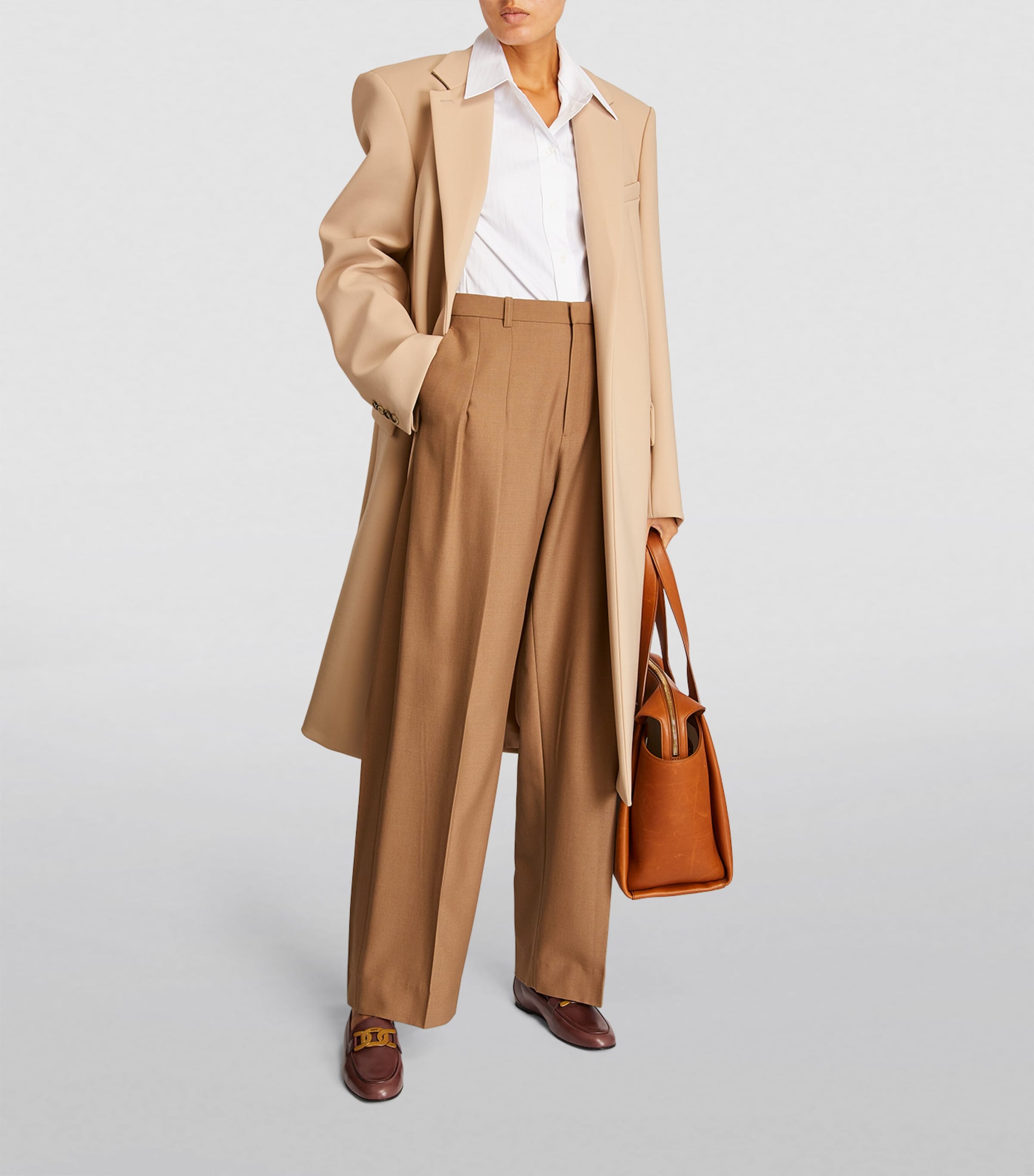 Chain-Bit Loafers BROWN Image 4