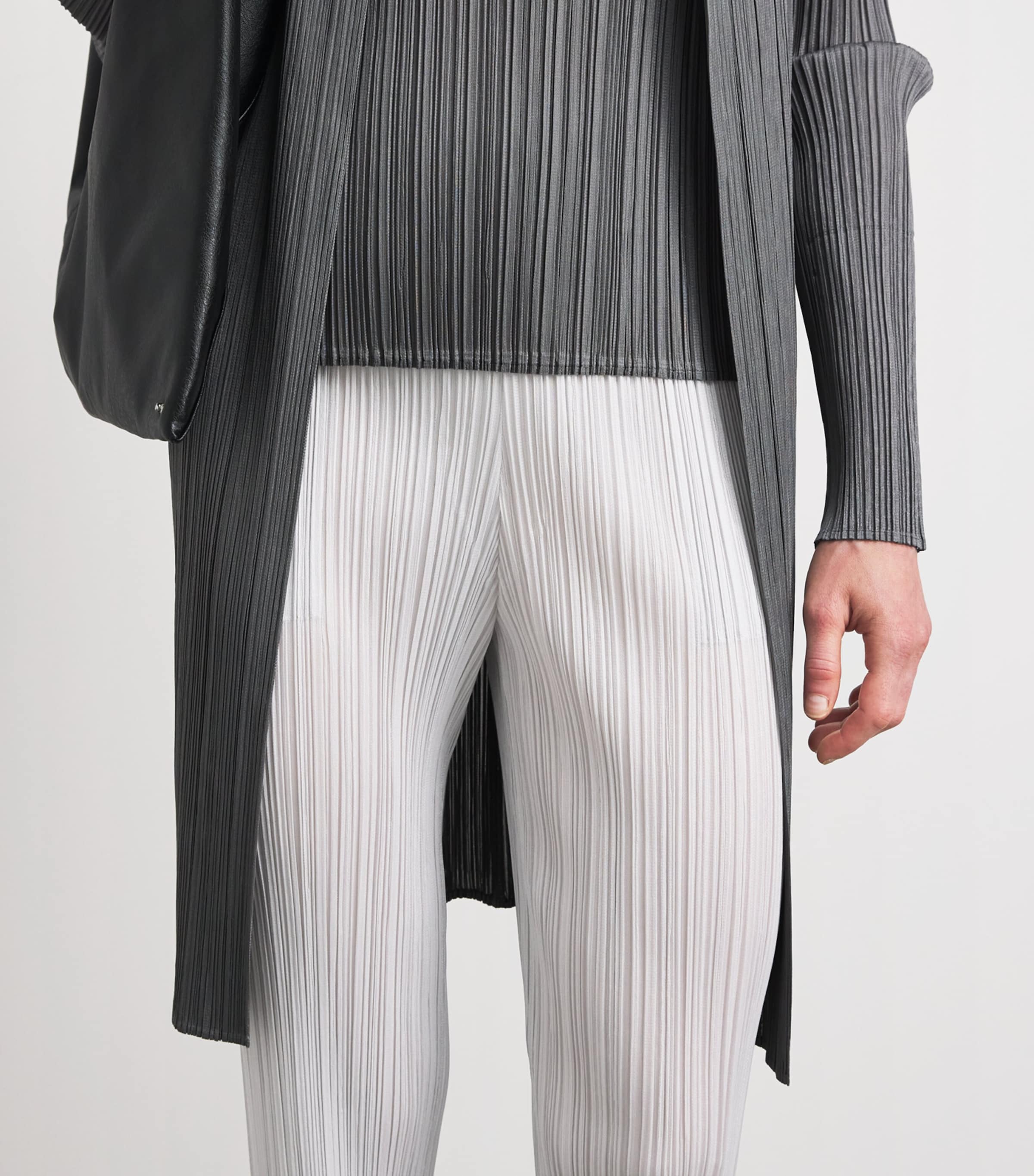 Pleats Please Issey Miyake Womens Basics Slim Trousers Image 3