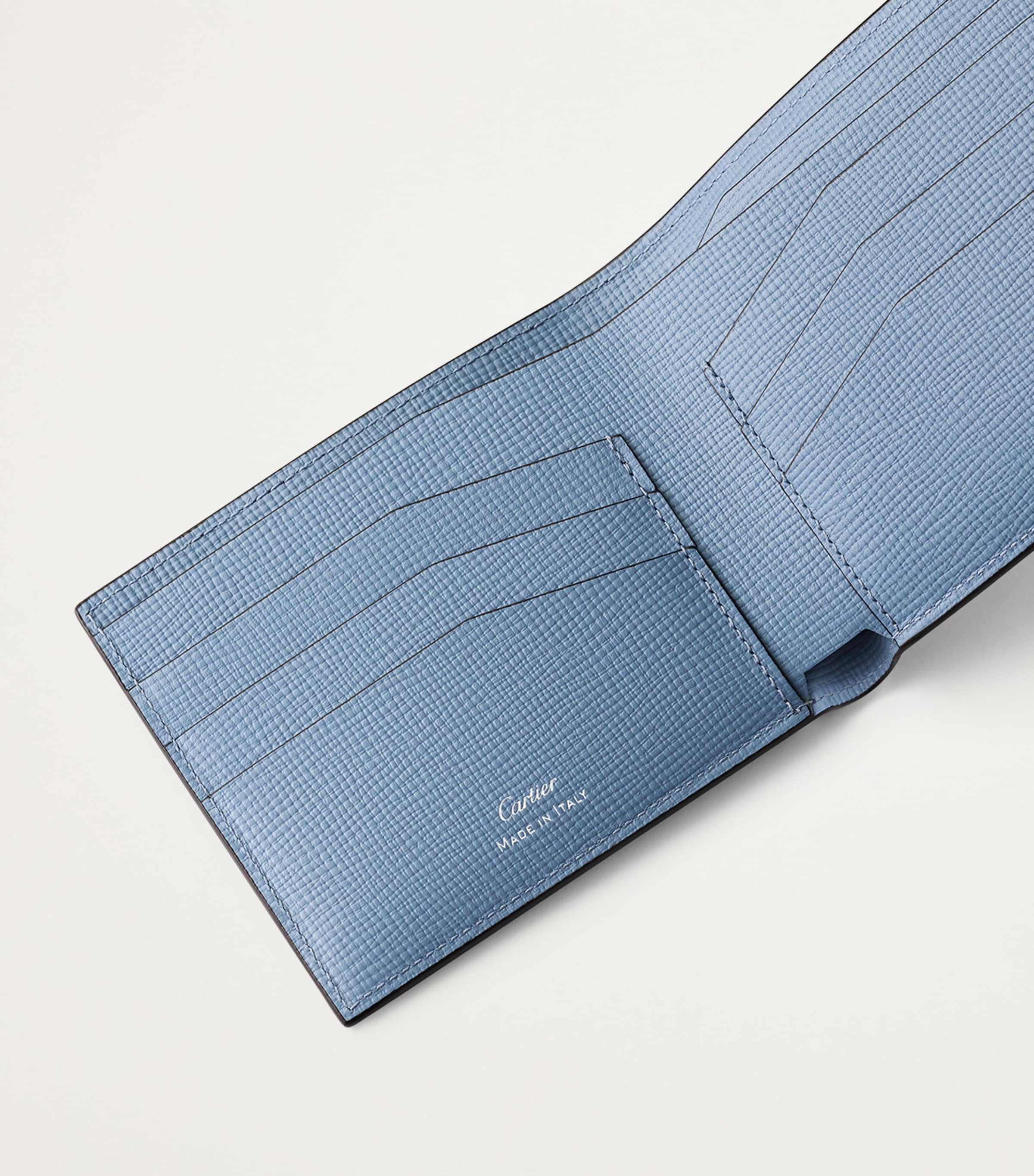 Calfskin Losange Wallet GREY Image 2