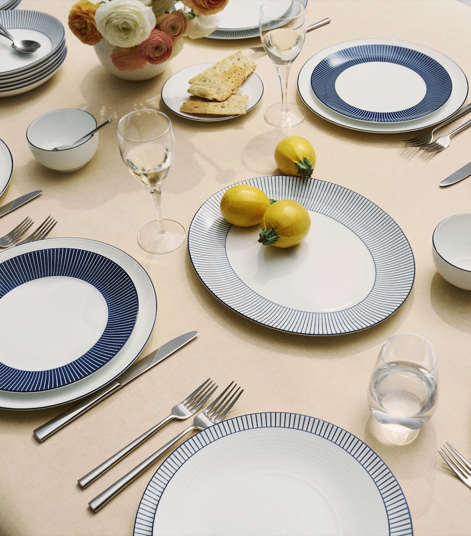 Bone China Gio Blue Plate (23cm) BLUE Image 6