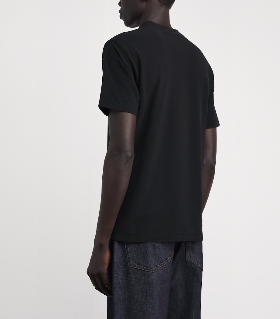 Stone Island Mens Organic Cotton Ghost T-Shirt Image 5