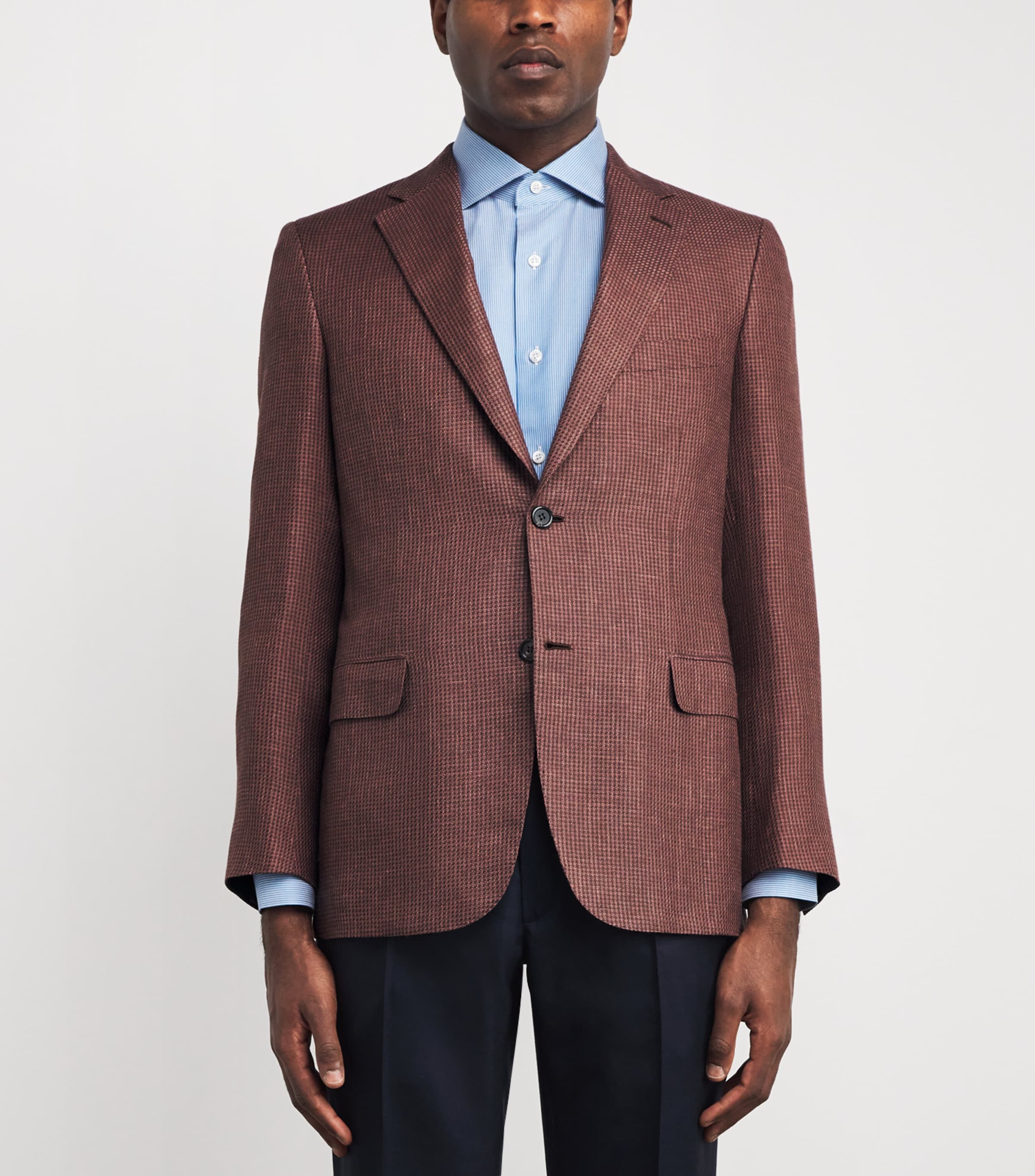 Linen-Cashmere-Silk Ravello Blazer 2300 Image 3