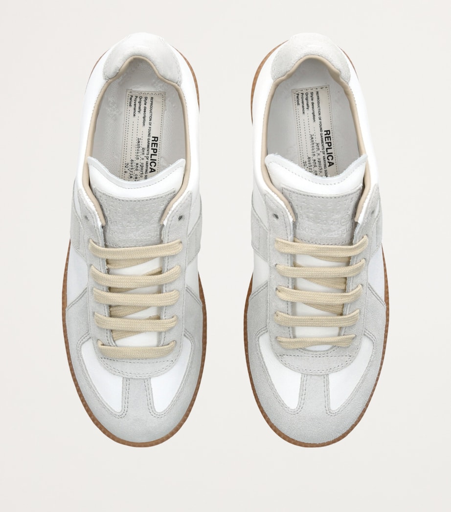 Leather Replica Sneakers WHITE Image 4
